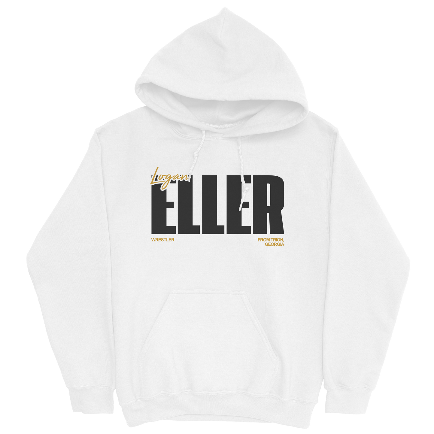LOGAN ELLER CLASSIC WHITE HOODIE