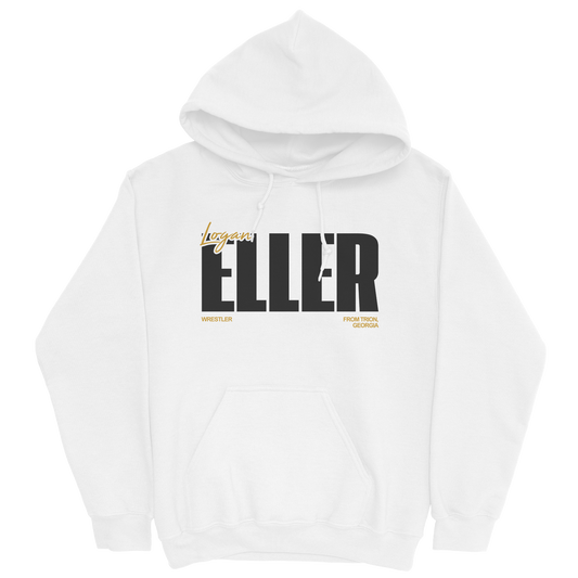 LOGAN ELLER CLASSIC WHITE HOODIE
