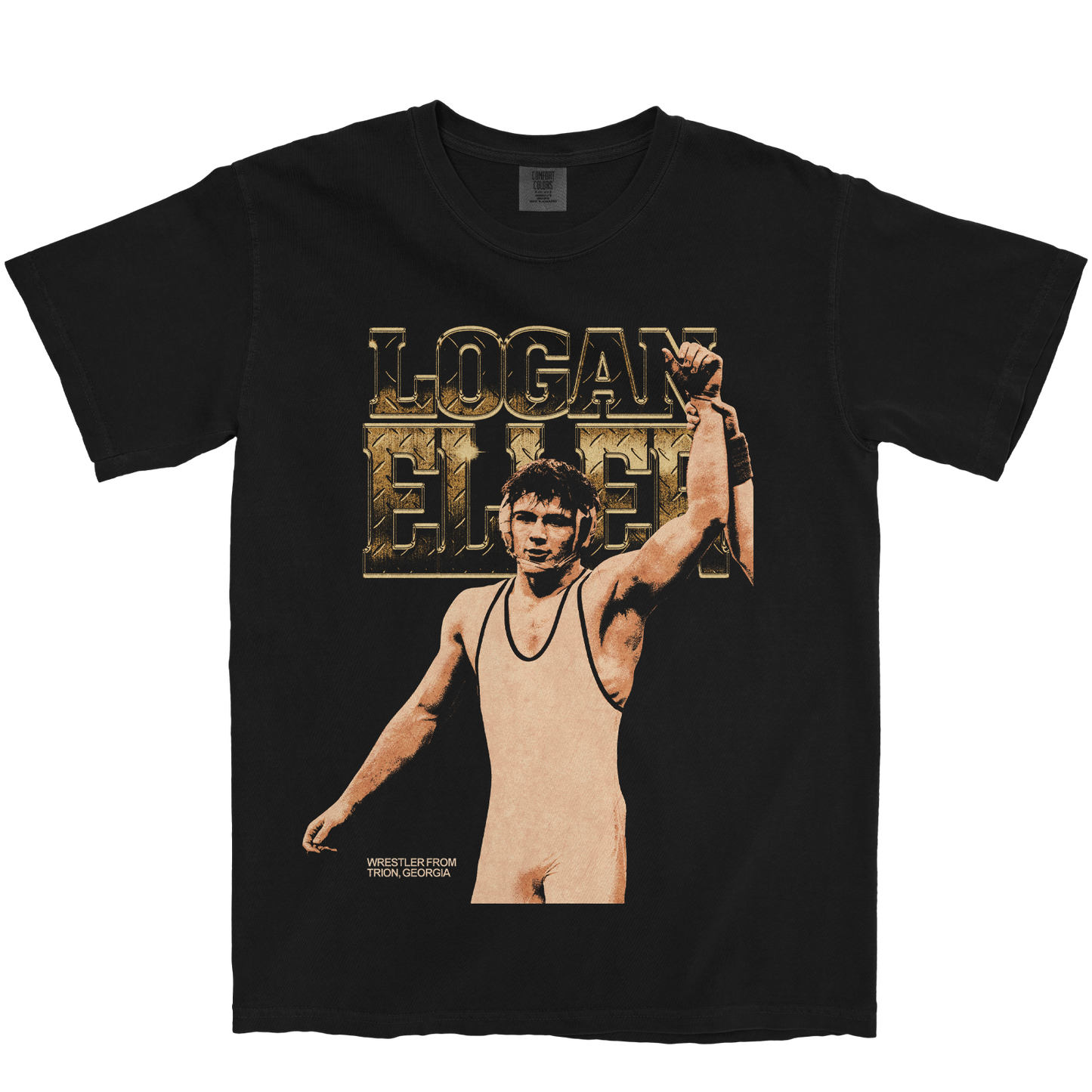 LOGAN ELLER GRAPHIC BLACK TEE