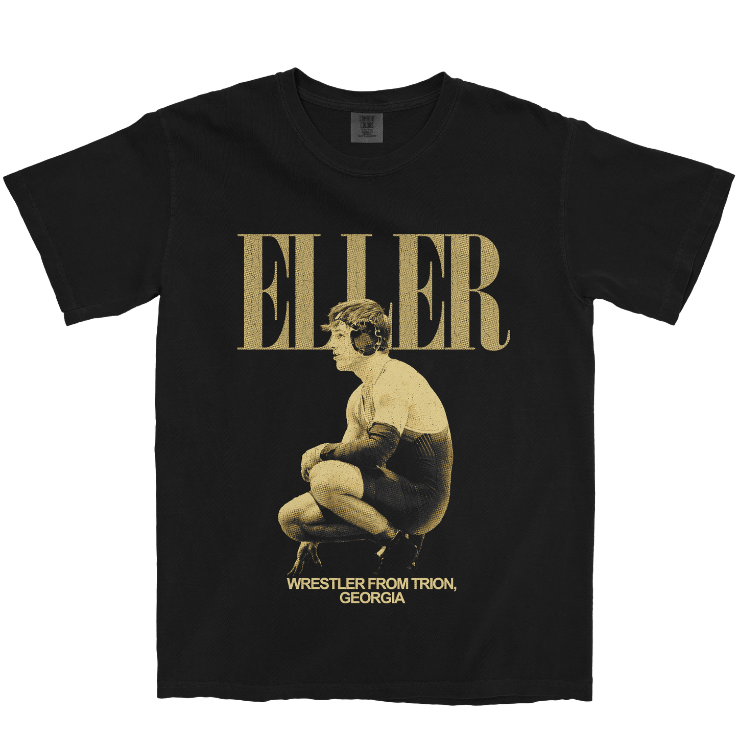 LOGAN ELLER VINTAGE BLACK TEE