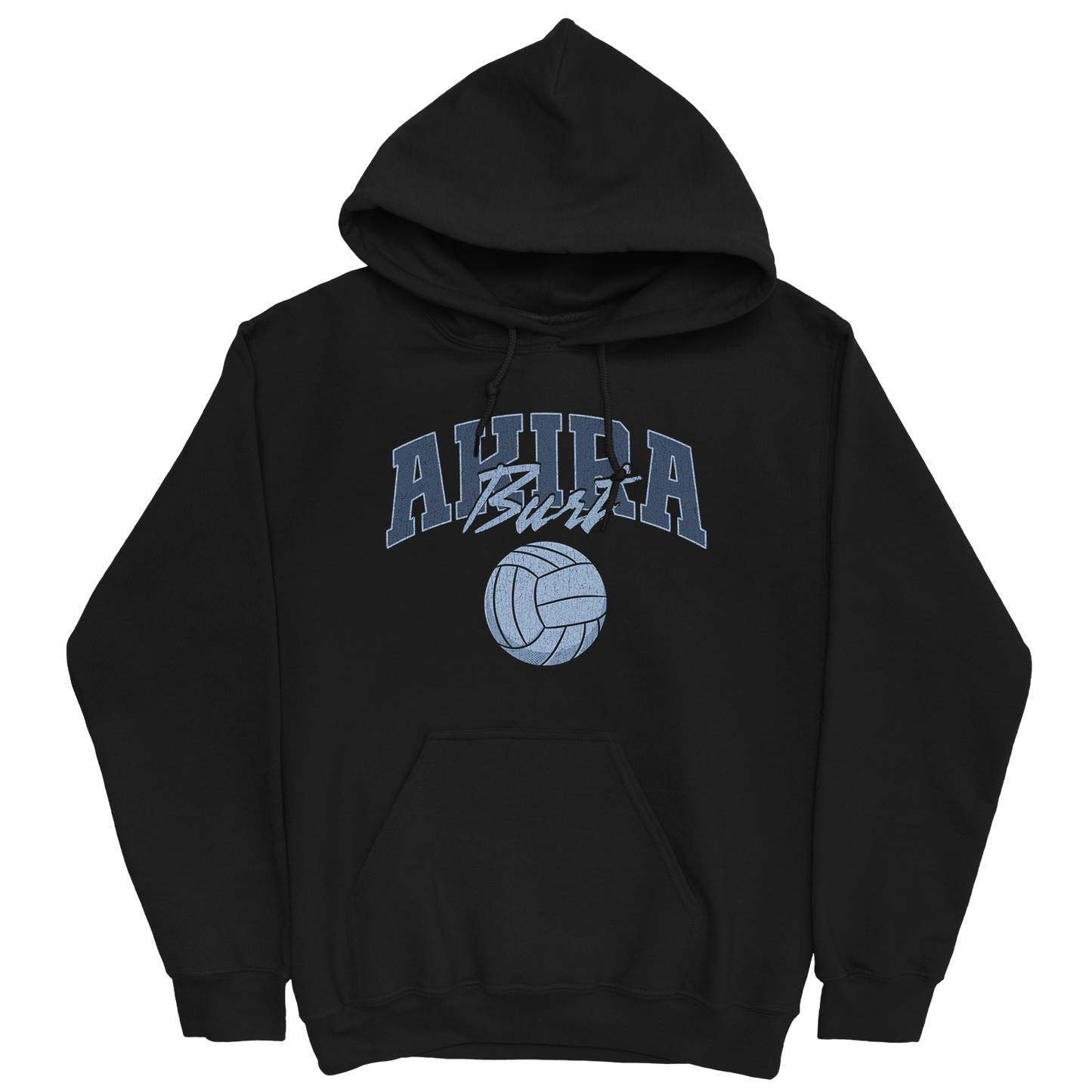 AKIRA BURT VOLLEYBALL BLACK HOODIE