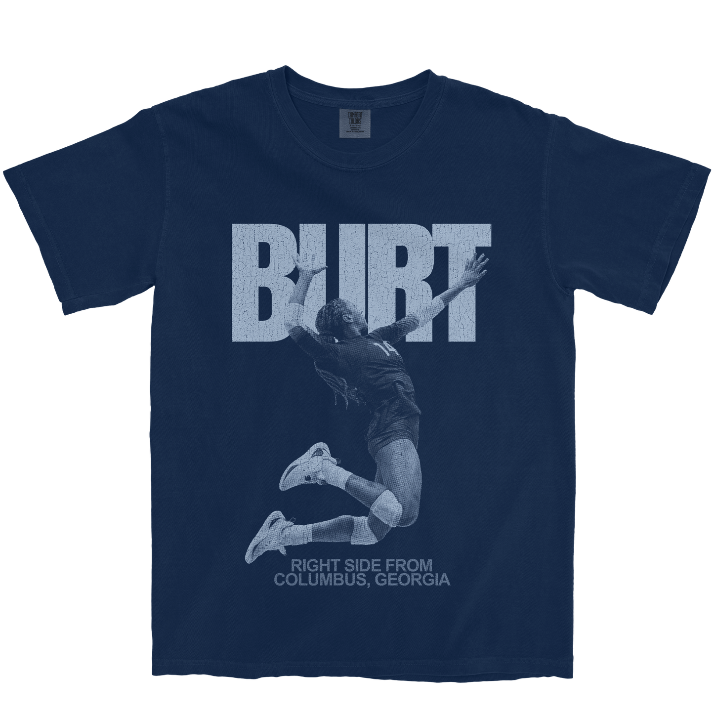AKIRA BURT VINTAGE NAVY TEE