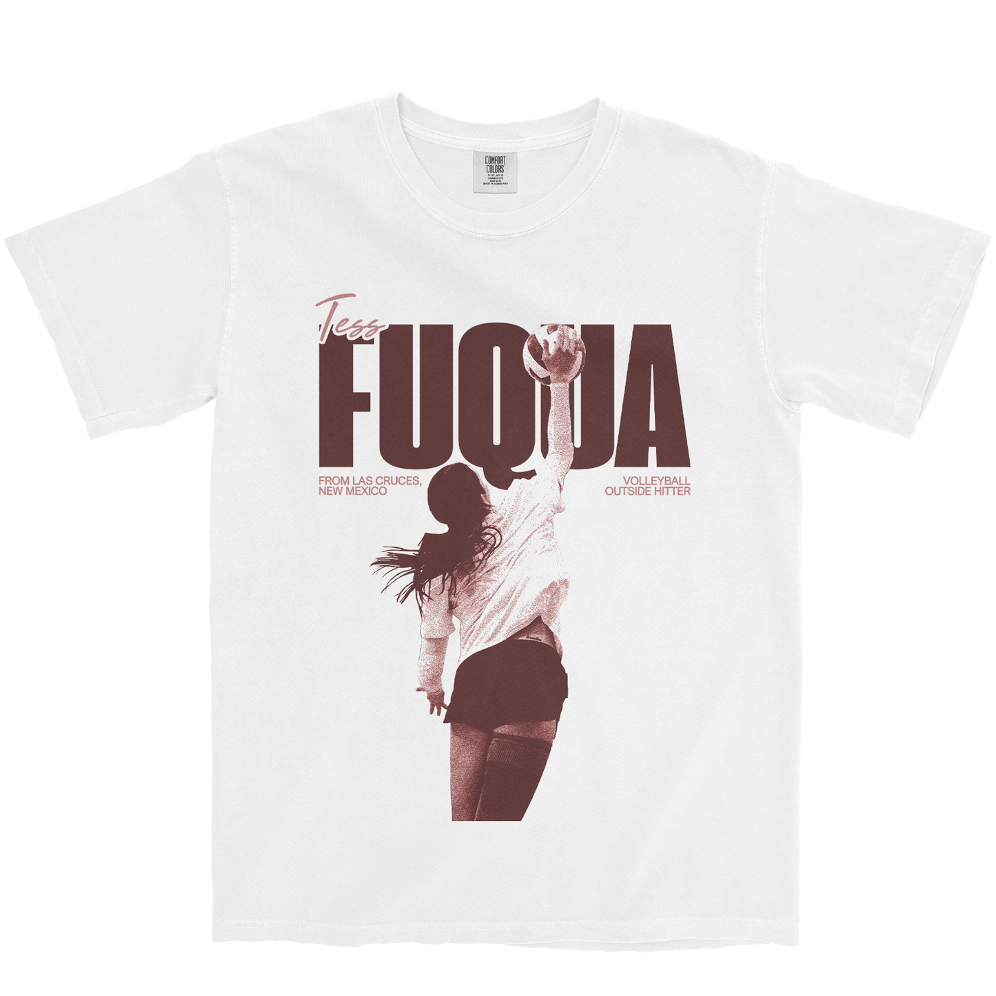 TESS FUQUA VINTAGE WHITE TEE