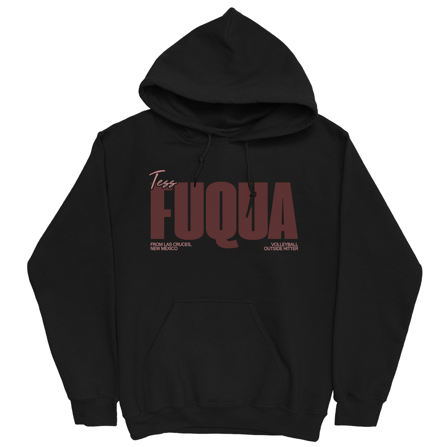 TESS FUQUA CLASSIC BLACK HOODIE