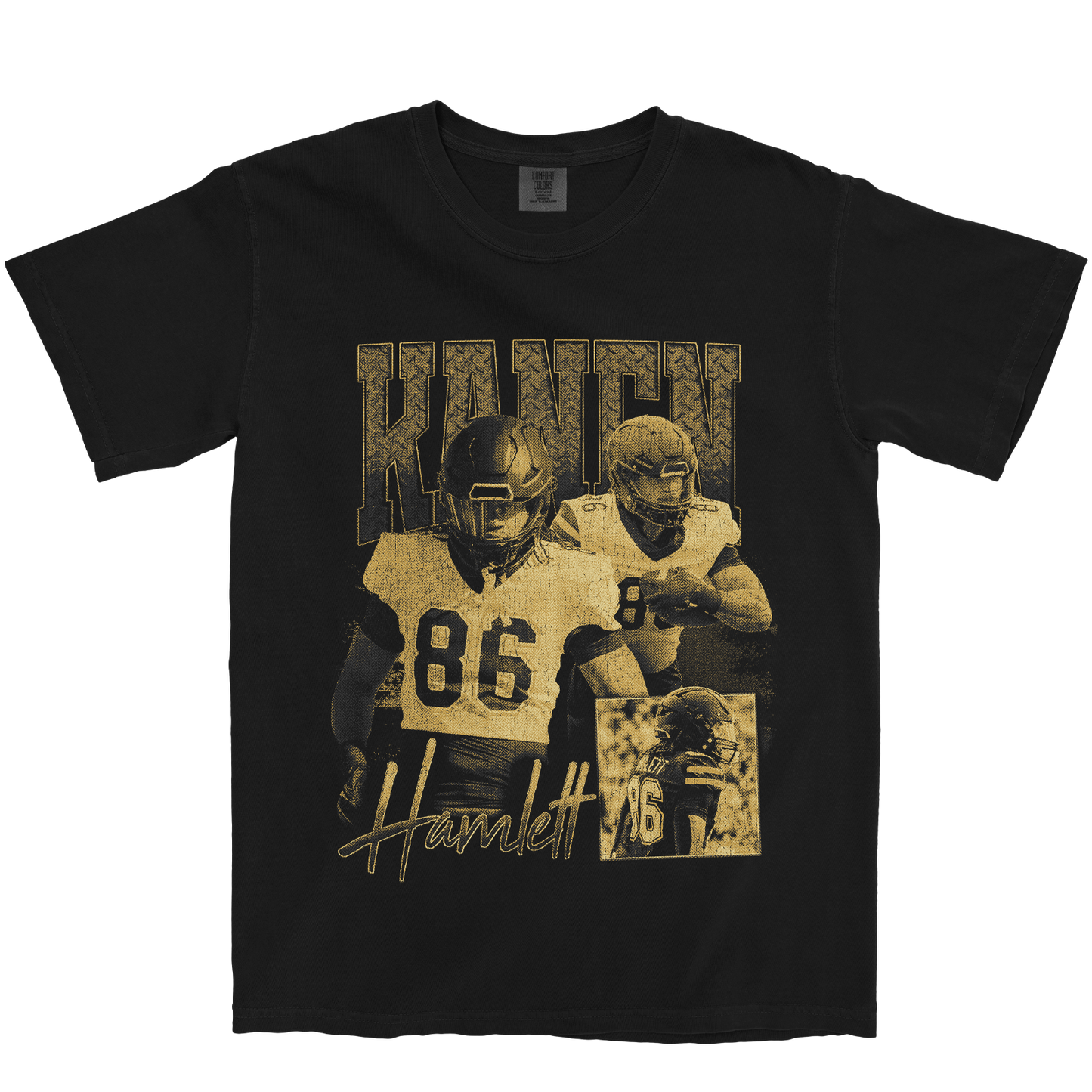 KANEN HAMLETT GRAPHIC BLACK TEE