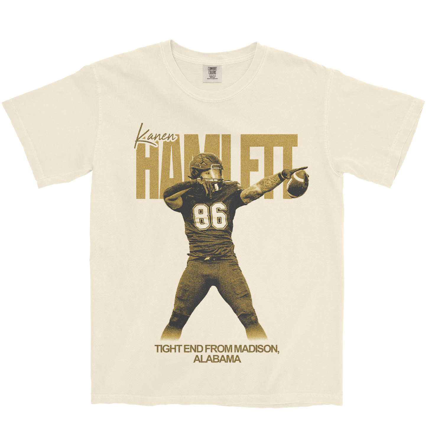 KANEN HAMLETT VINTAGE IVORY TEE