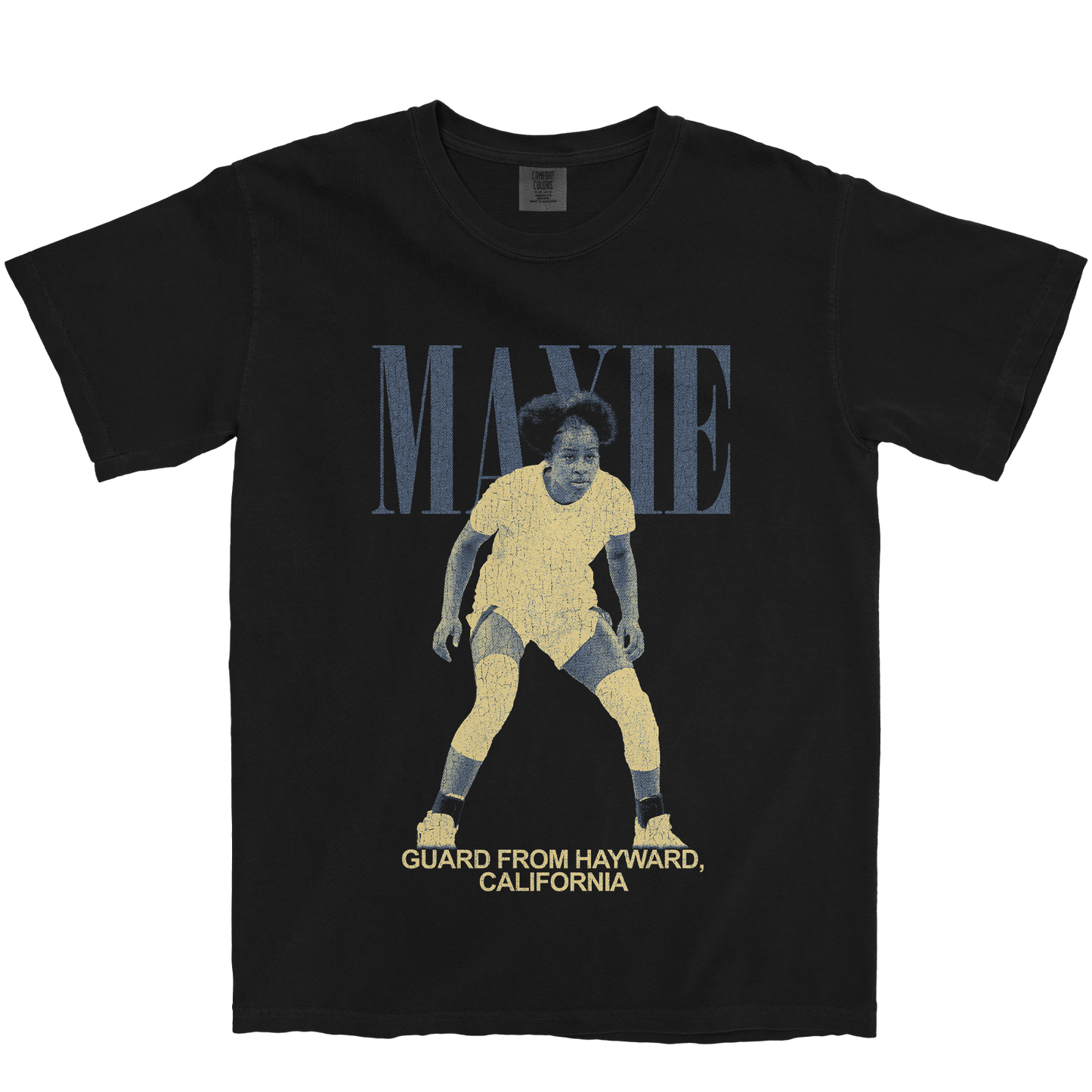 DYMONIQUE MAXIE VINTAGE BLACK TEE