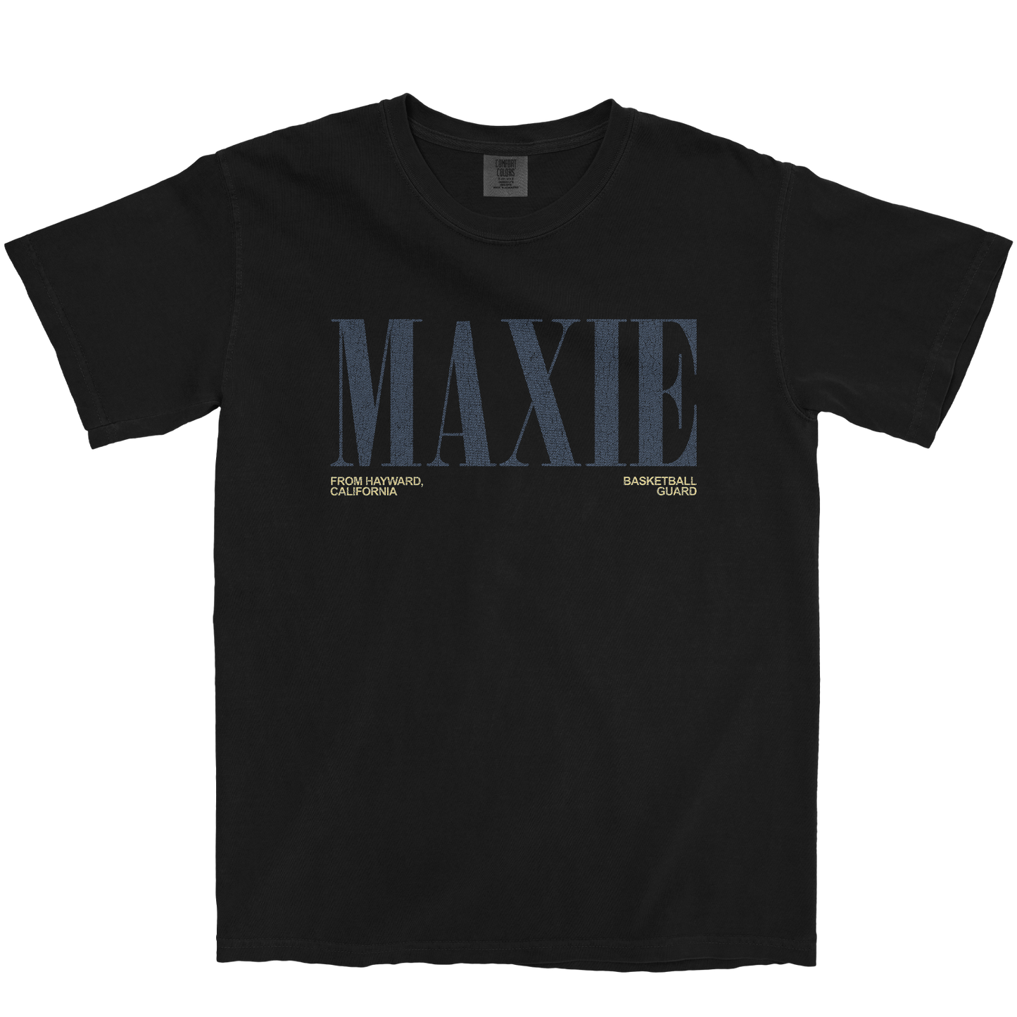 DYMONIQUE MAXIE CLASSIC BLACK TEE