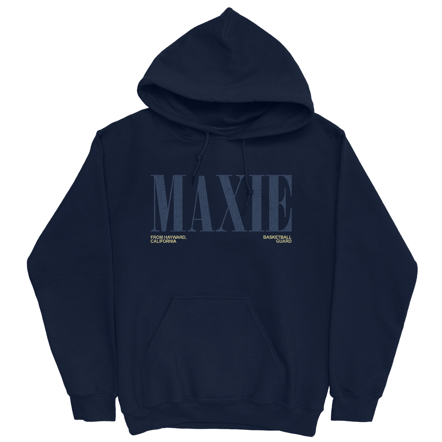 DYMONIQUE MAXIE CLASSIC NAVY HOODIE