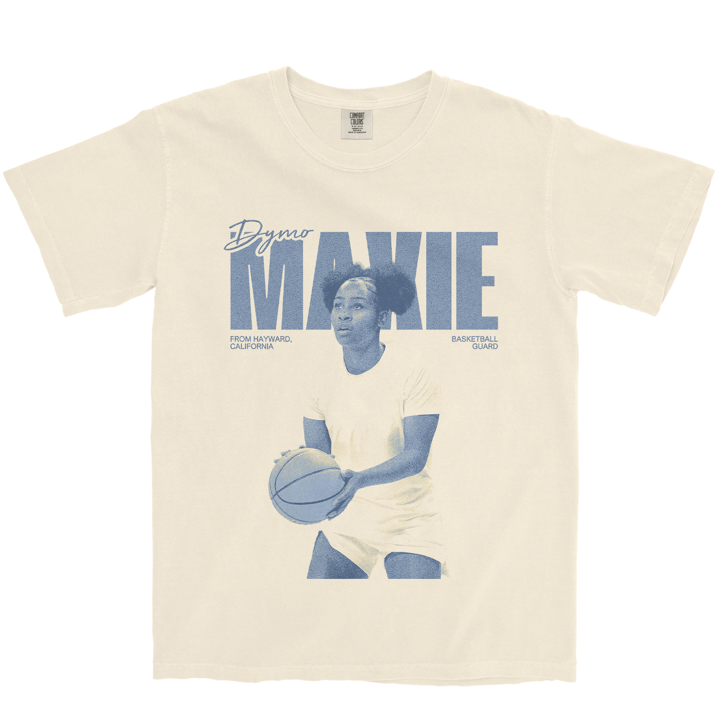 DYMONIQUE MAXIE VINTAGE IVORY TEE