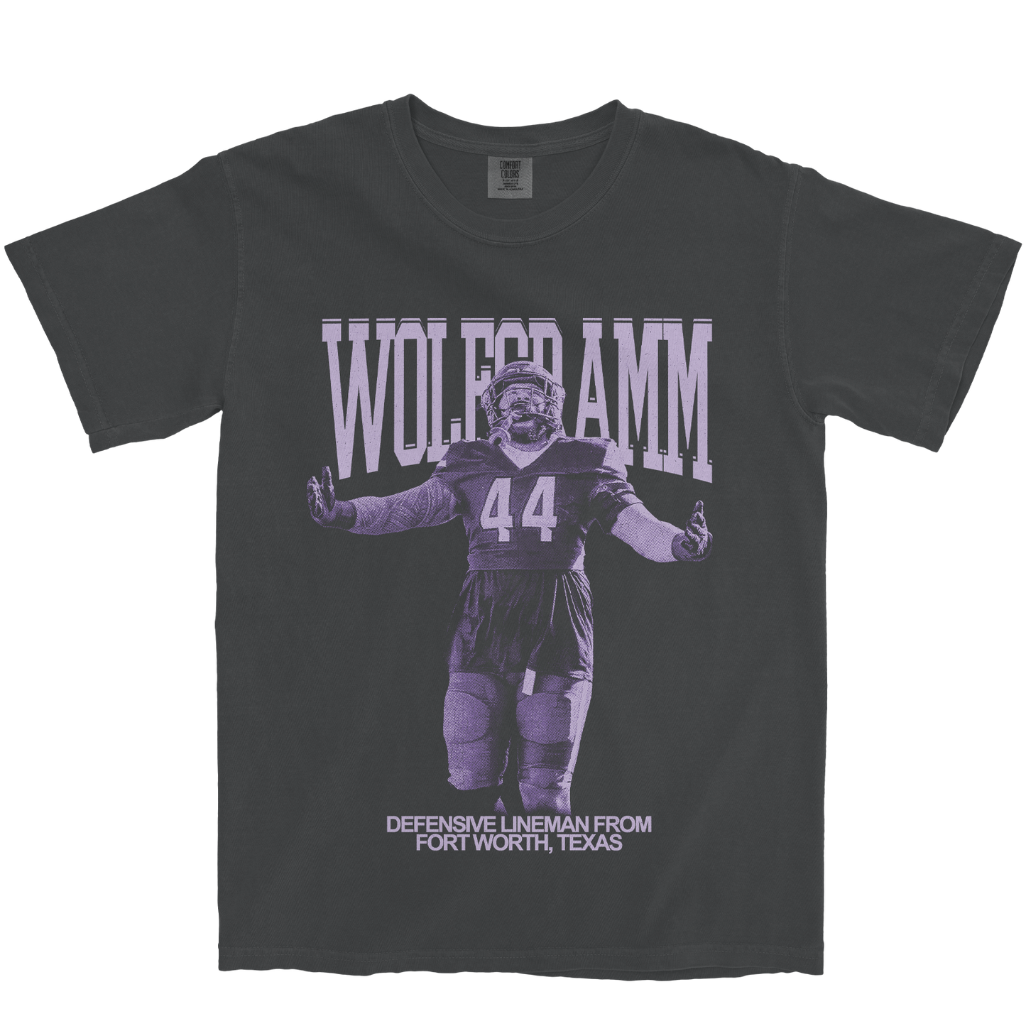 VILILAMI WOLFGRAMM #44 GRAPHITE TEE