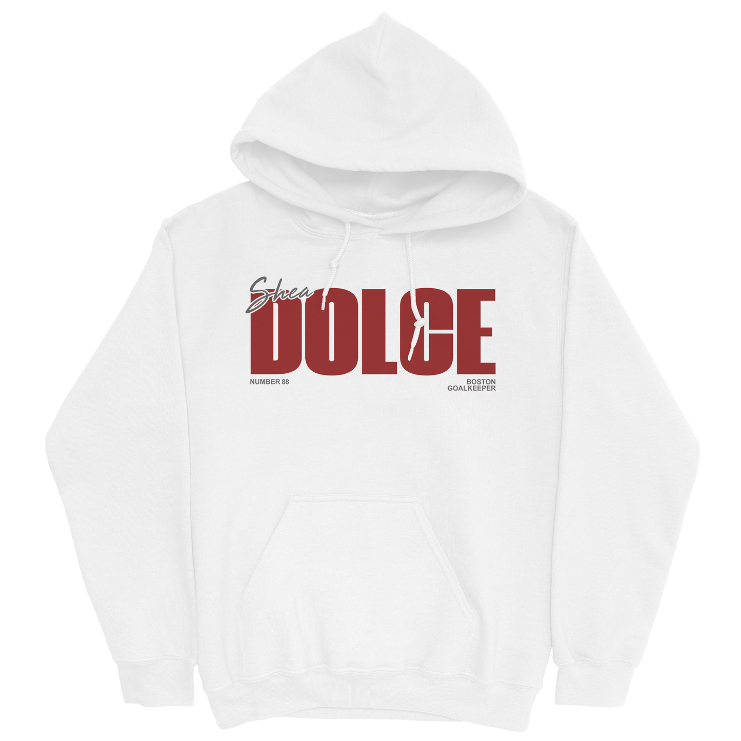 SHEA DOLCE CLASSIC WHITE HOODIE