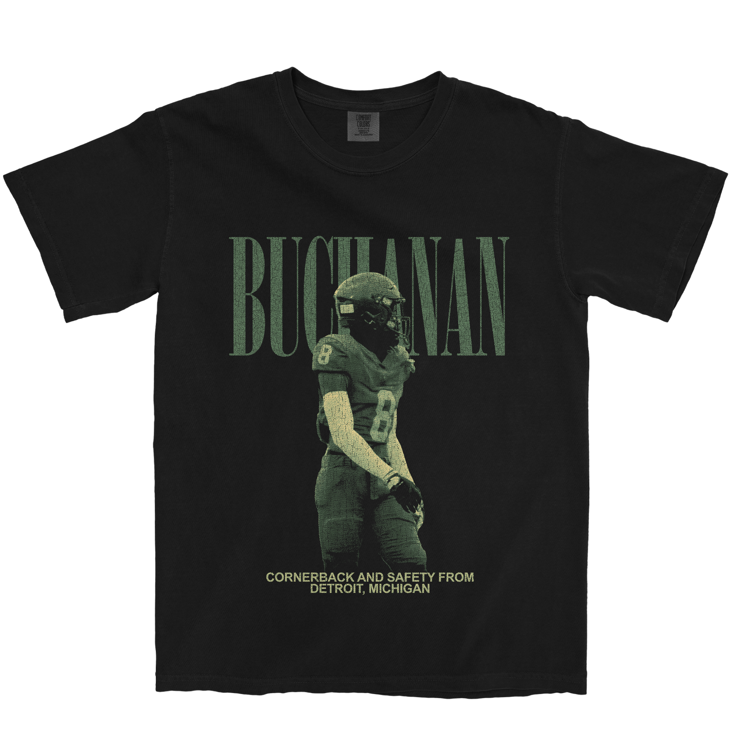 CLIFTON BUCHANAN VINTAGE BLACK TEE