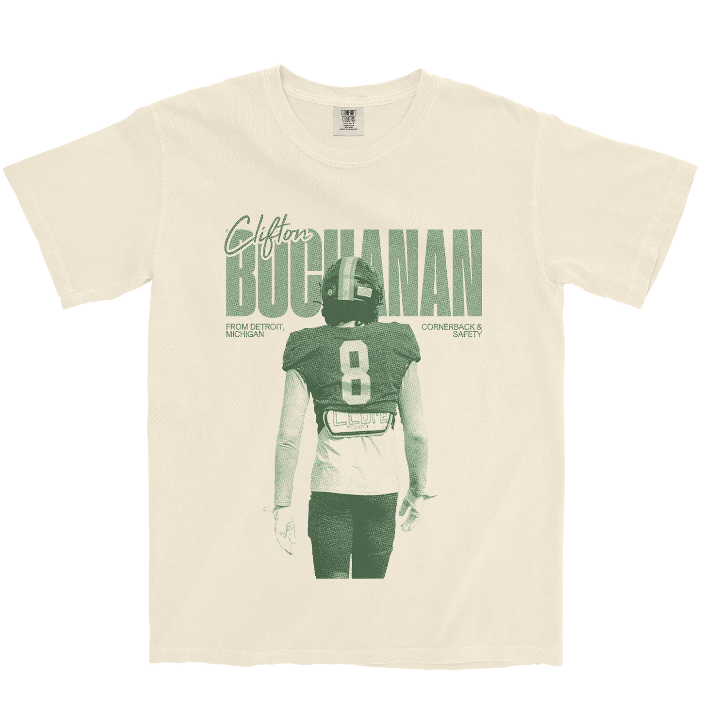 CLIFTON BUCHANAN VINTAGE IVORY TEE