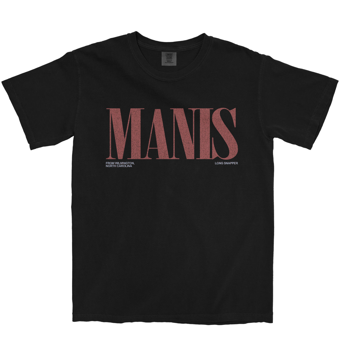 RYAN MANIS CLASSIC BLACK TEE