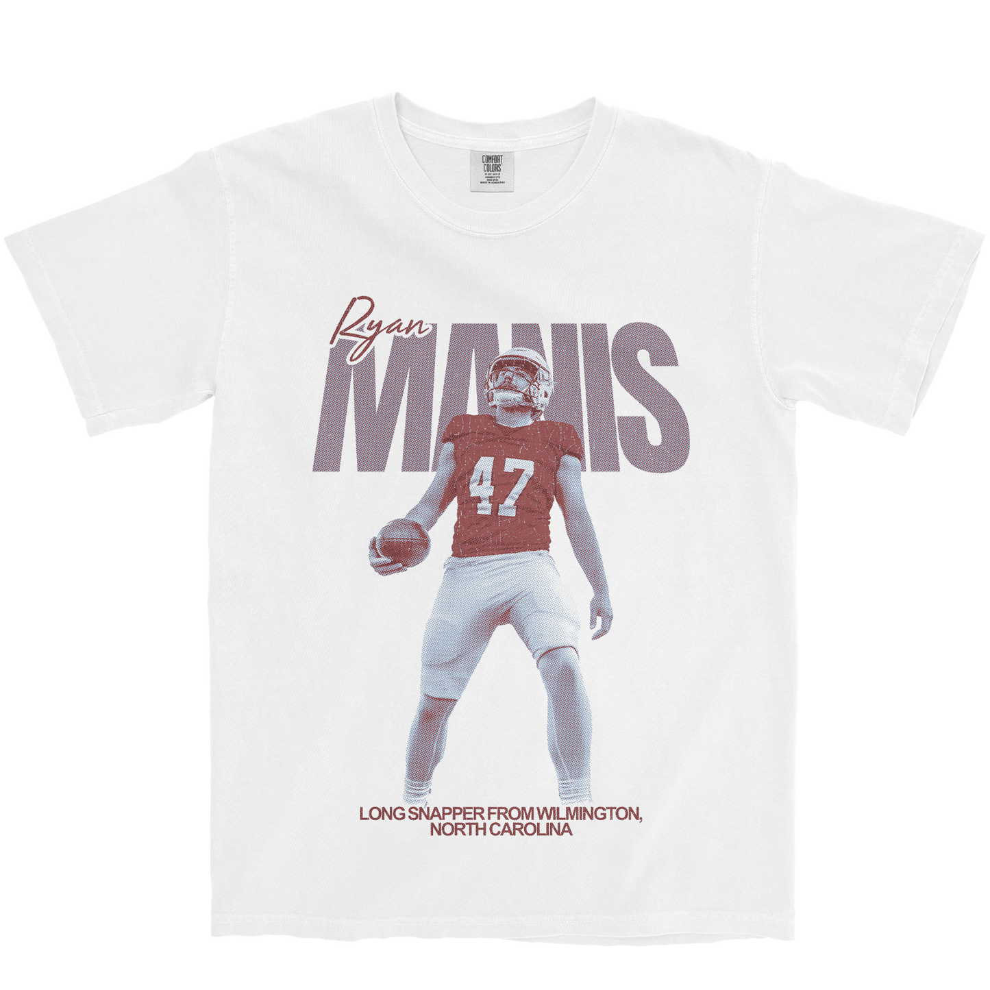 RYAN MANIS VINTAGE WHITE TEE