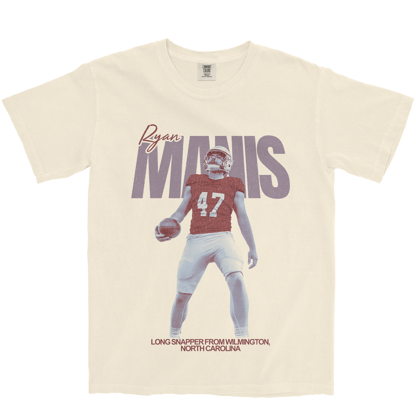 RYAN MANIS VINTAGE IVORY TEE