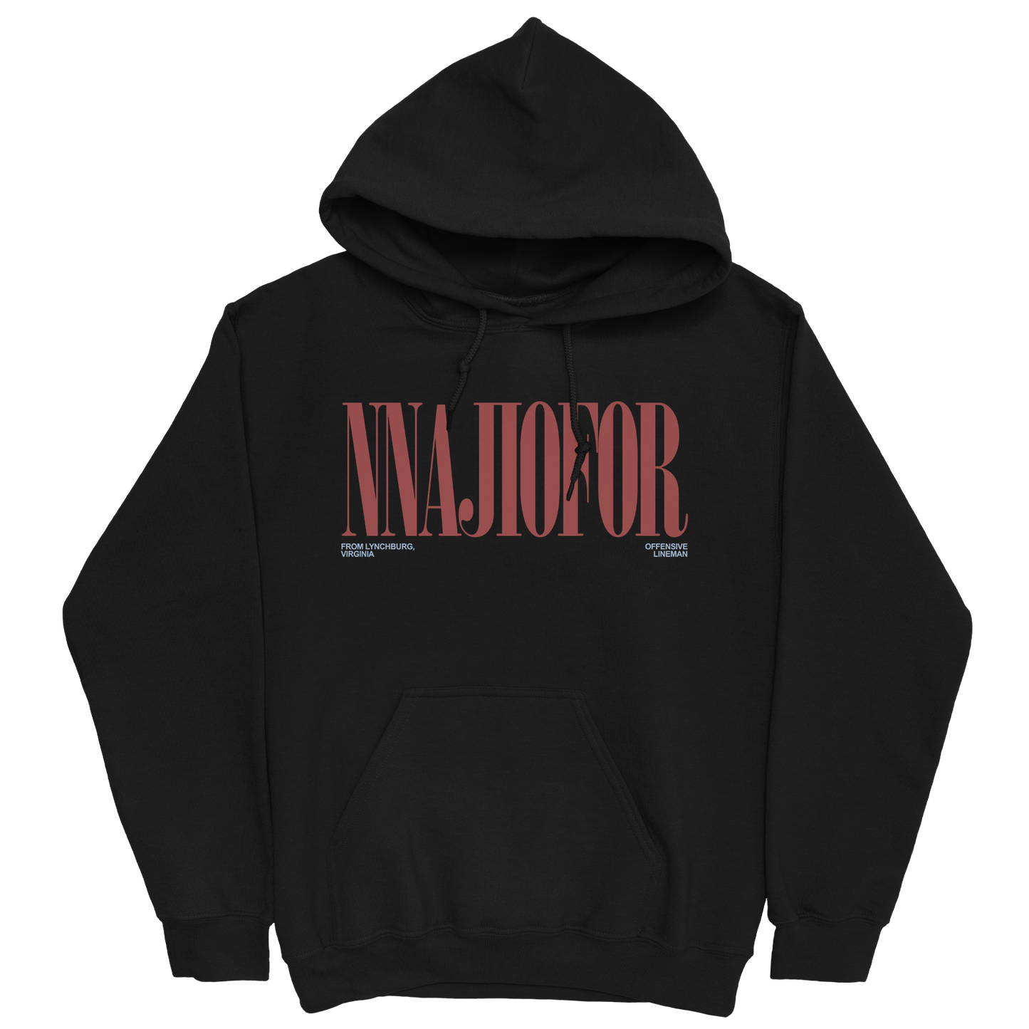 ESOM NNAJIOFOR CLASSIC BLACK HOODIE