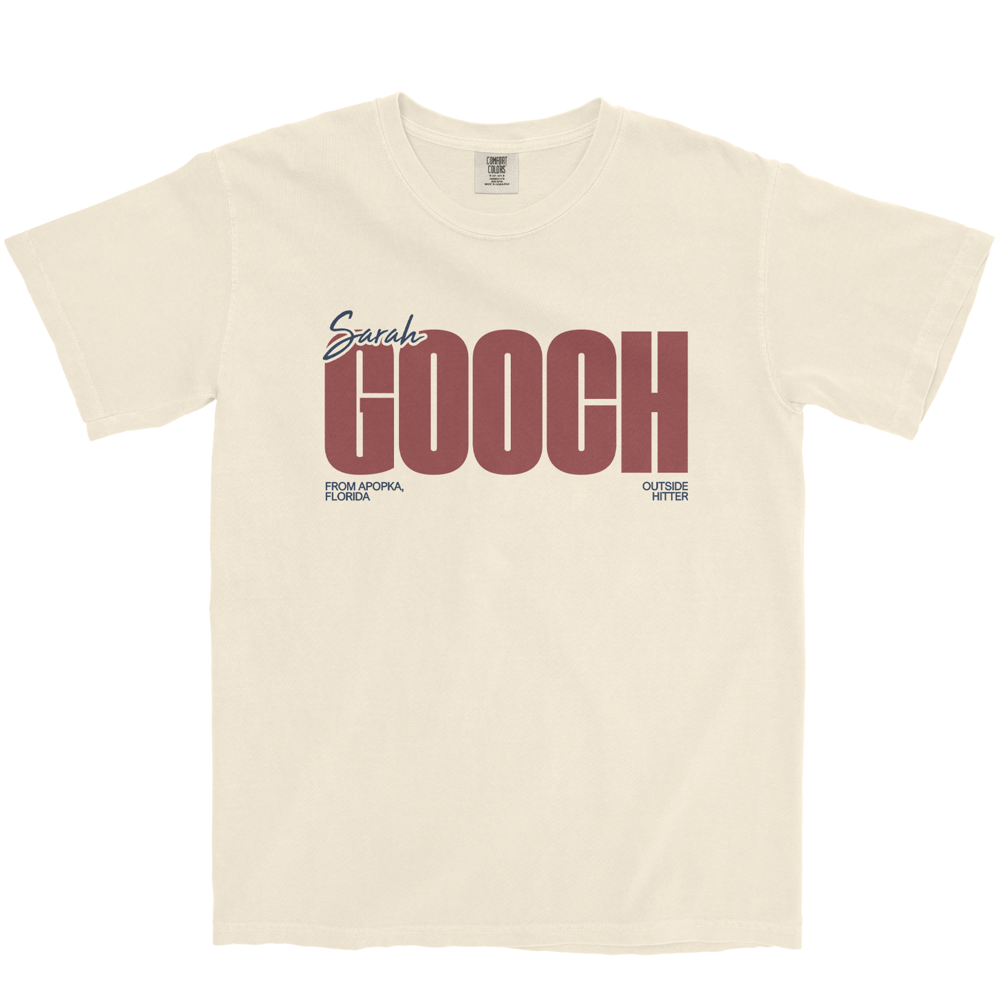 SARAH GOOCH CLASSIC IVORY TEE