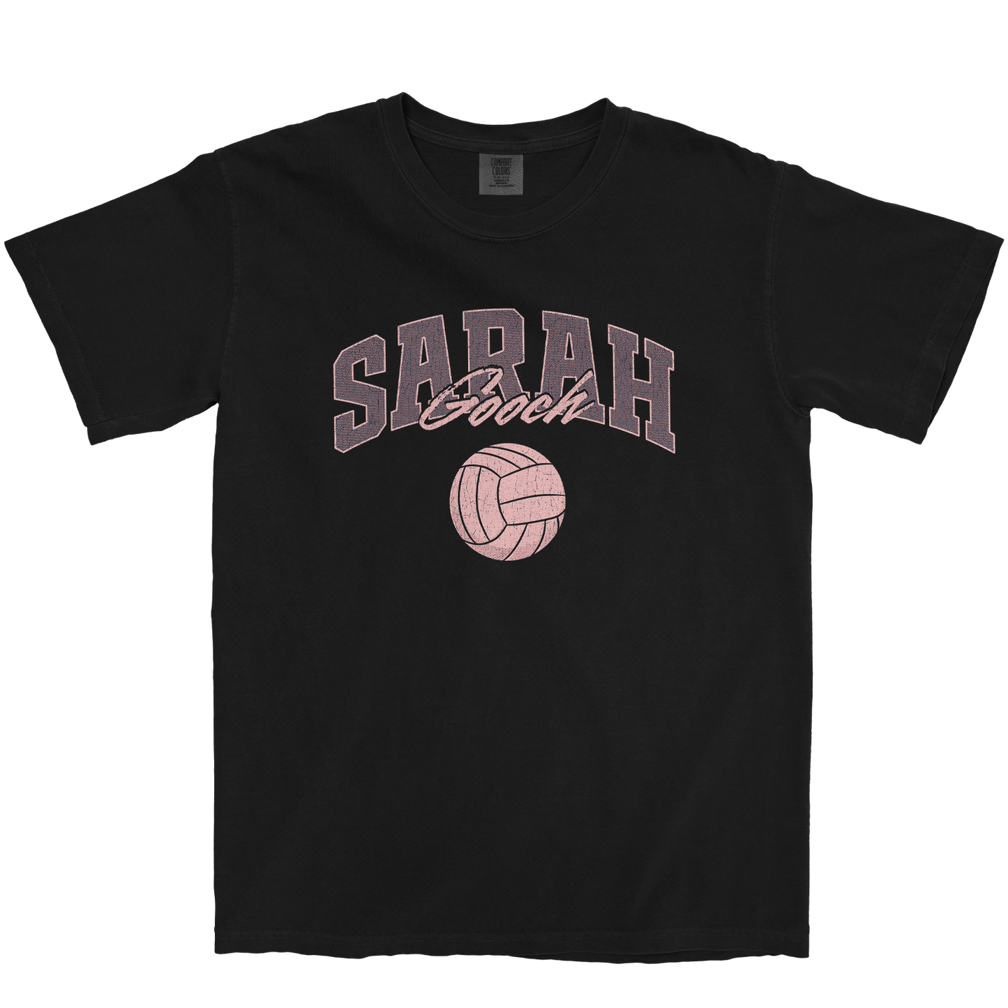 SARAH GOOCH VOLLEYBALL BLACK TEE