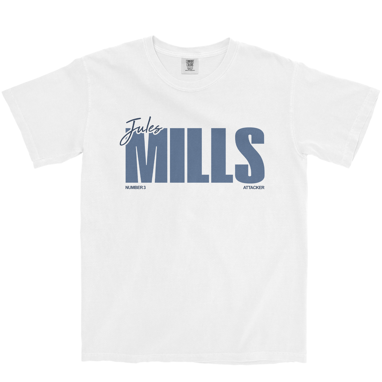JULIANA MILLS CLASSIC WHITE TEE
