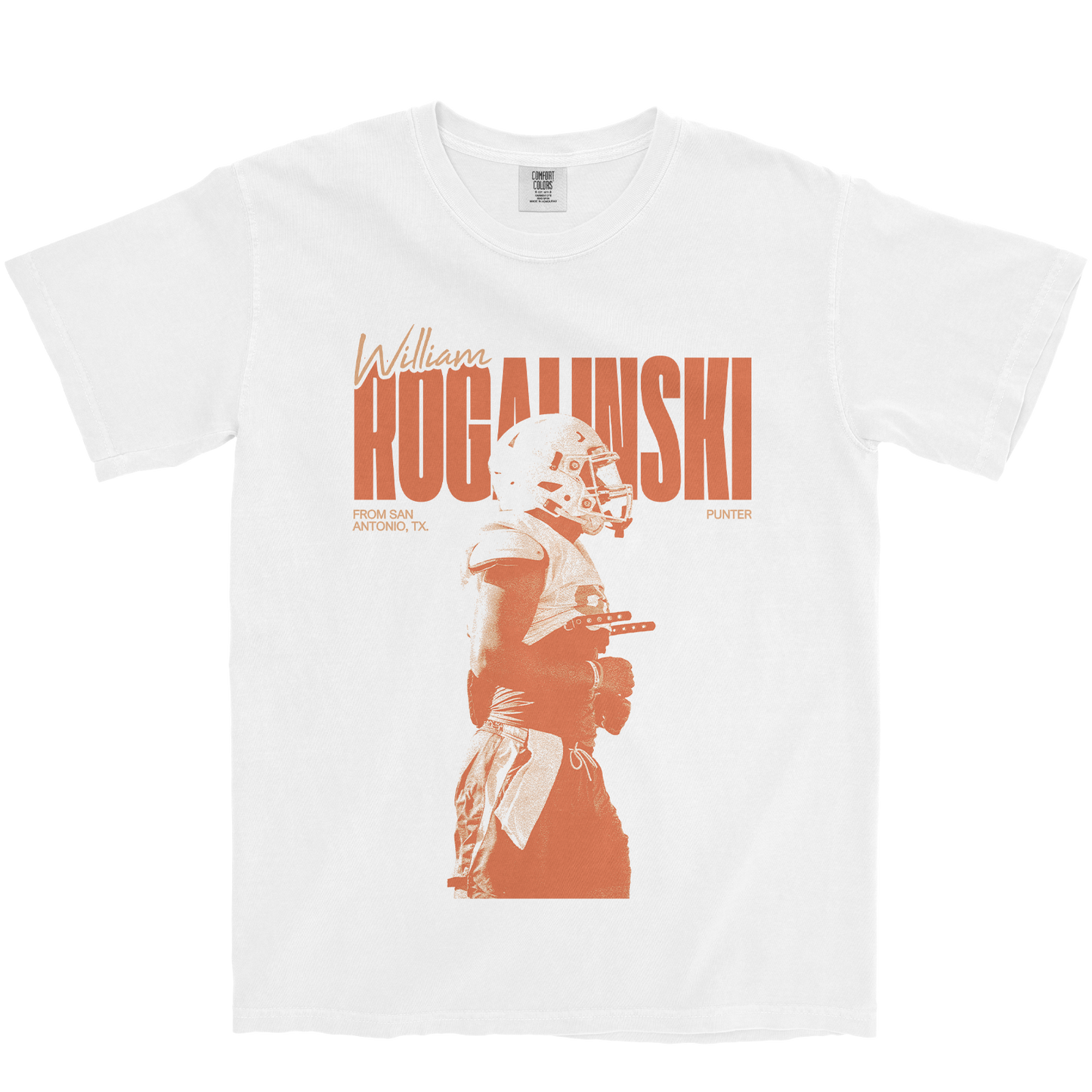 WILLIAM ROGALINSKI VINTAGE WHITE TEE