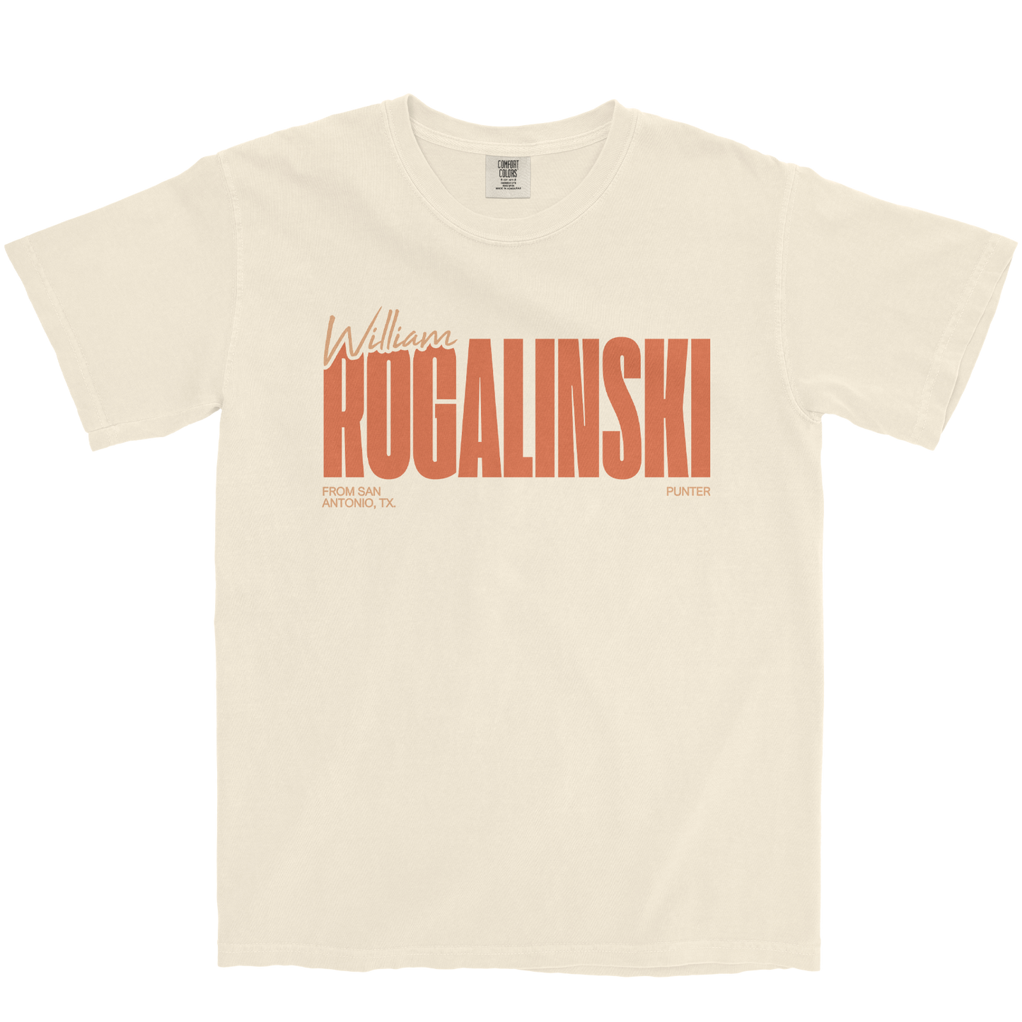 WILLIAM ROGALINSKI CLASSIC IVORY TEE