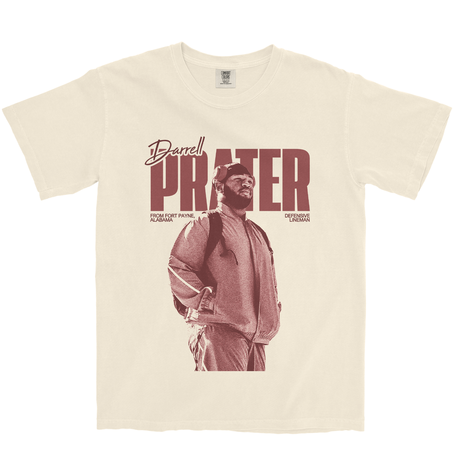 DARRELL PRATER VINTAGE IVORY TEE