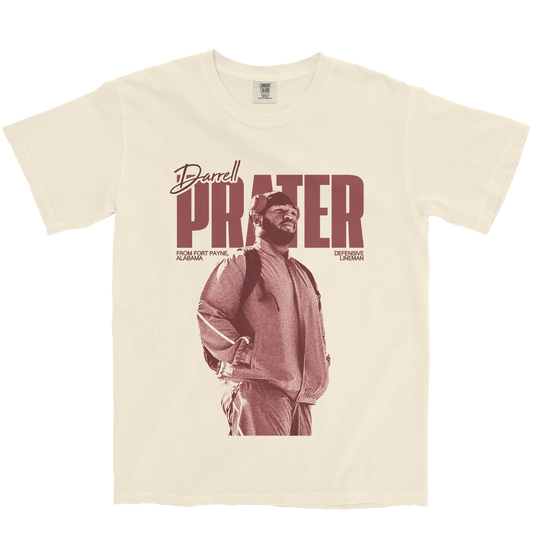 DARRELL PRATER VINTAGE IVORY TEE