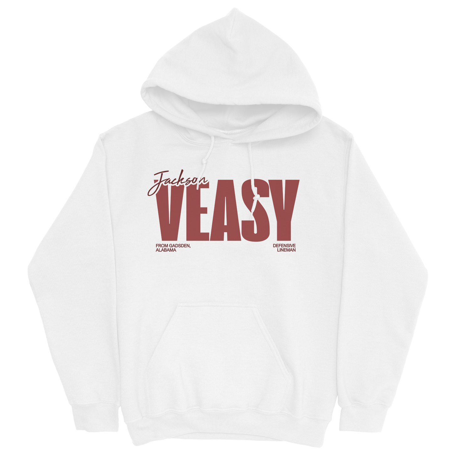JACKSON VEASY CLASSIC WHITE HOODIE