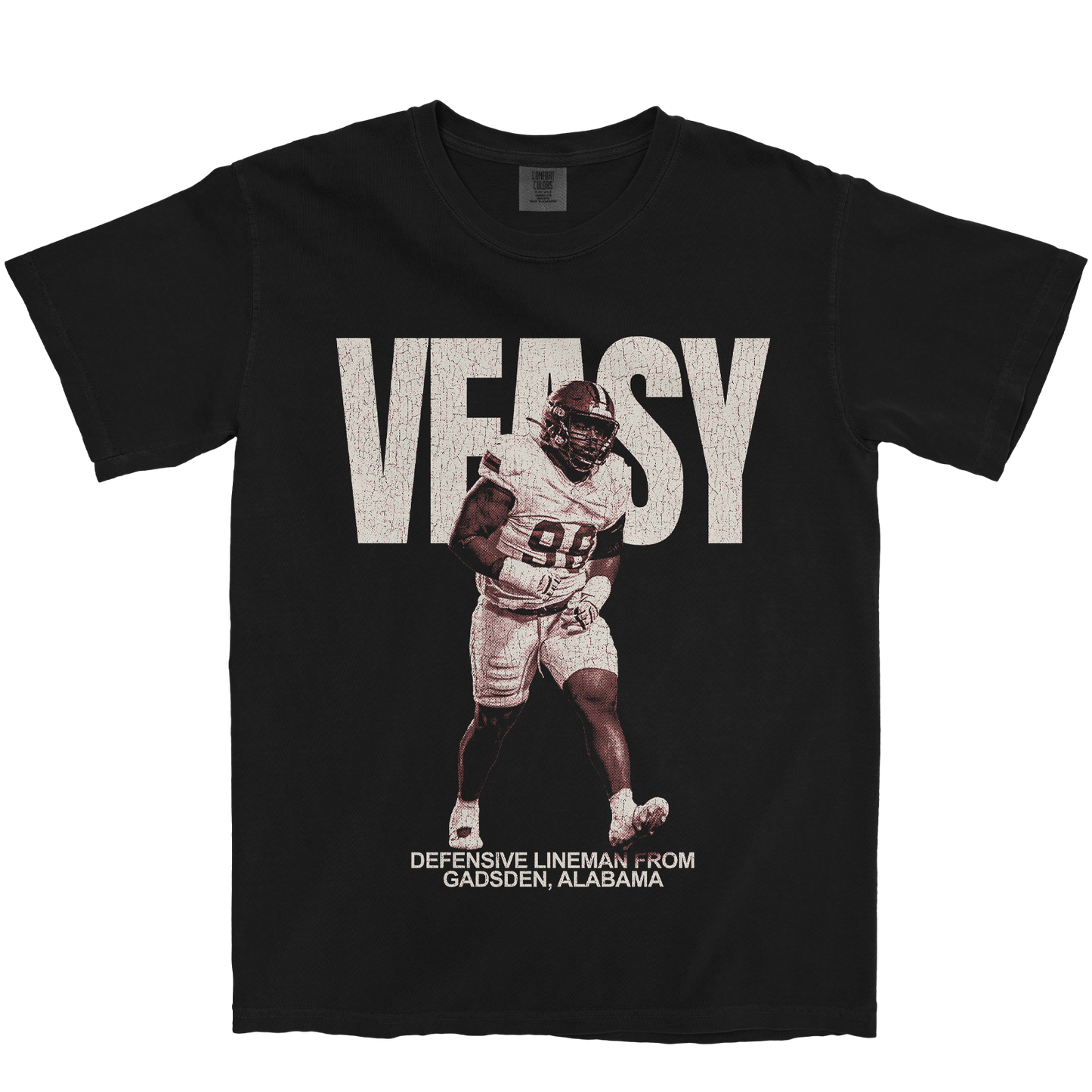 JACKSON VEASY VINTAGE BLACK TEE
