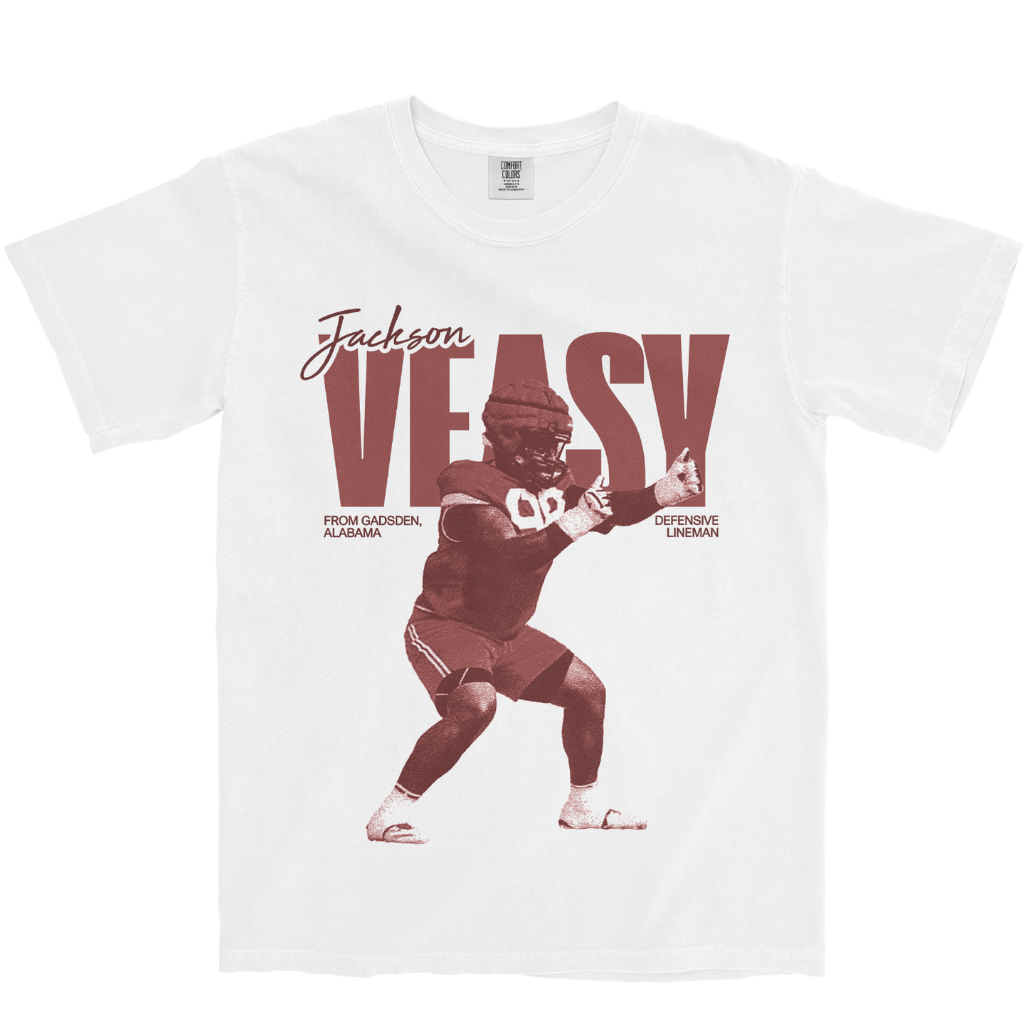 JACKSON VEASY VINTAGE WHITE TEE