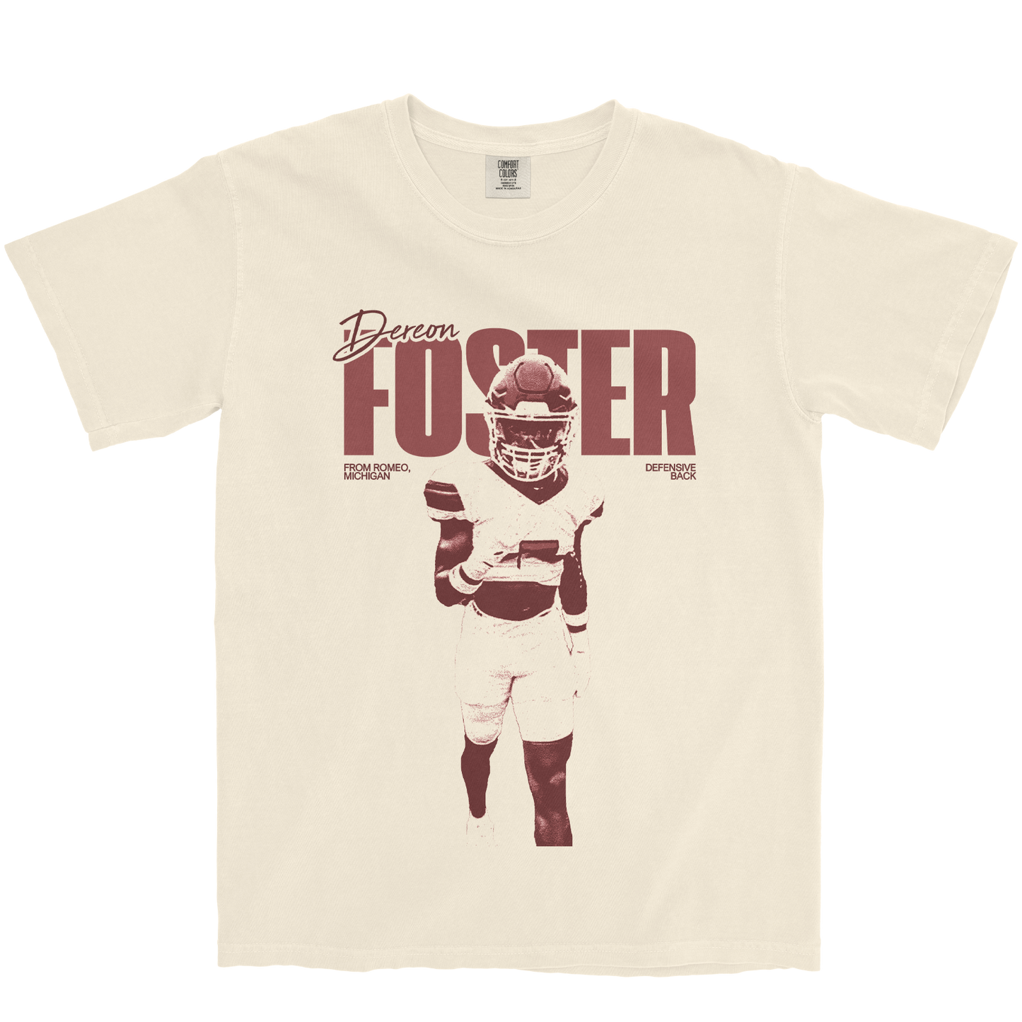 DEREON FOSTER VINTAGE IVORY TEE