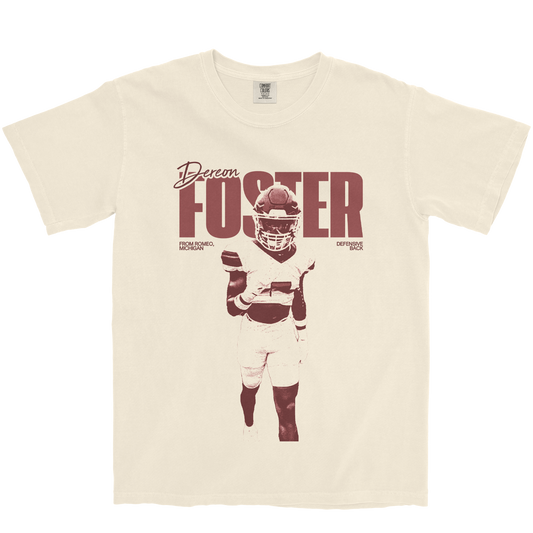 DEREON FOSTER VINTAGE IVORY TEE