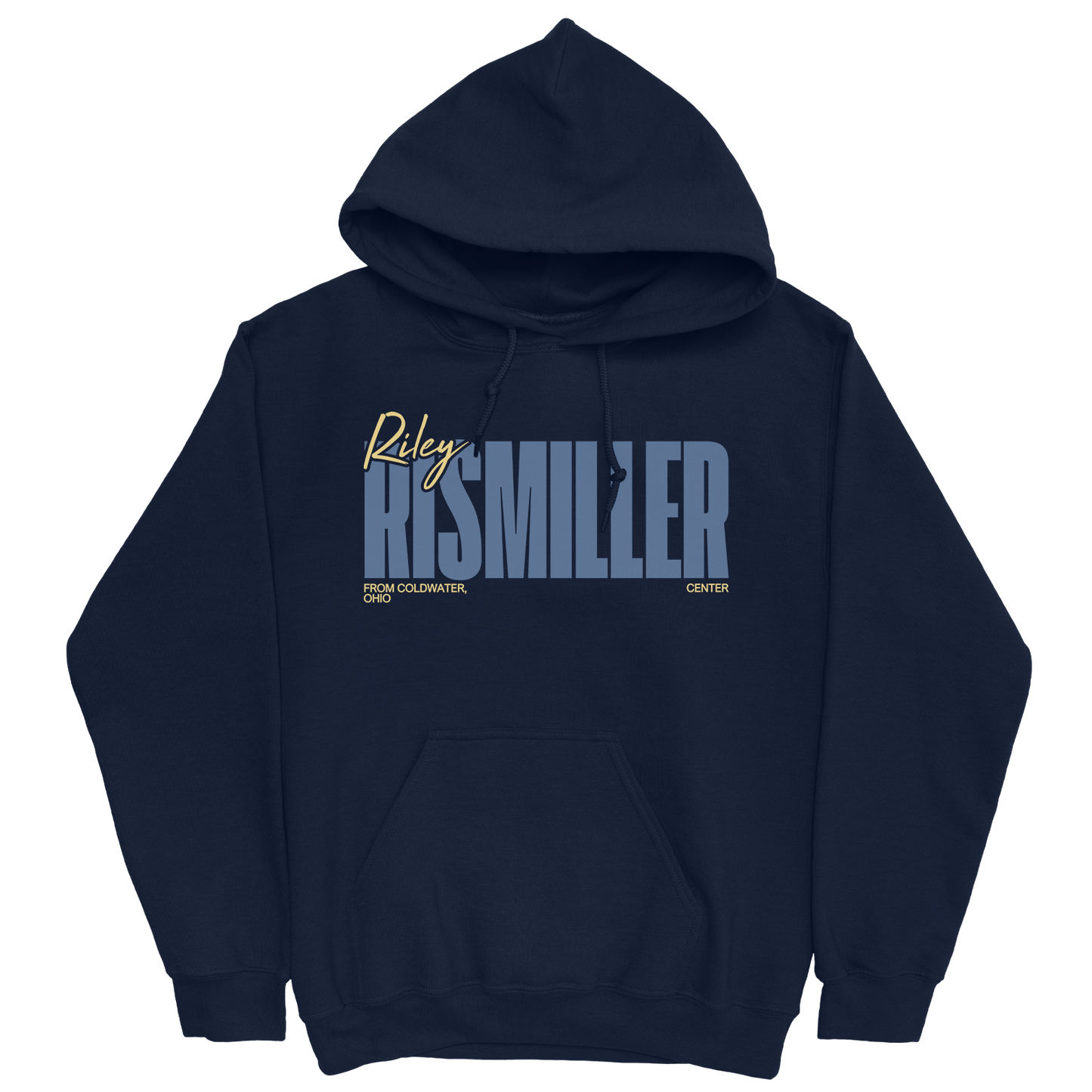 RILEY RISMILLER CLASSIC NAVY HOODIE