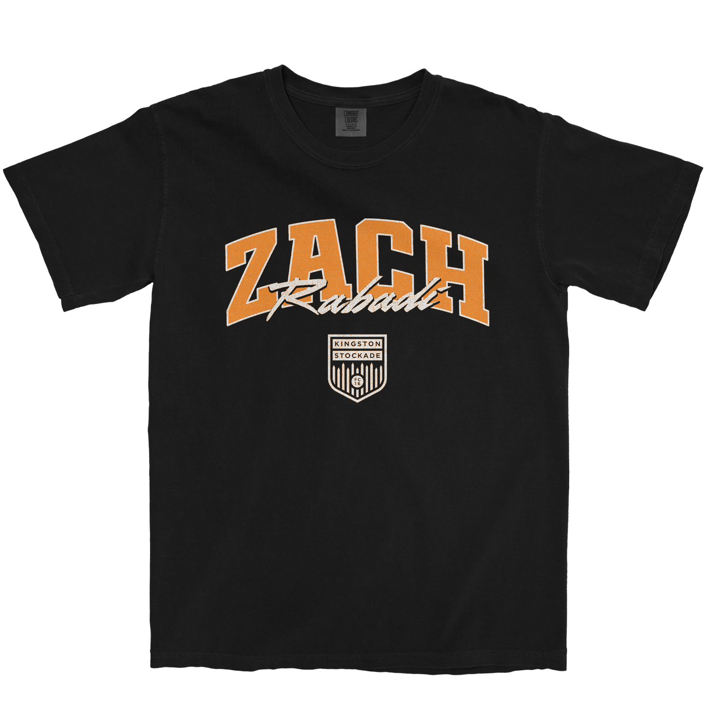 ZACH RABADI CLASSIC BLACK TEE