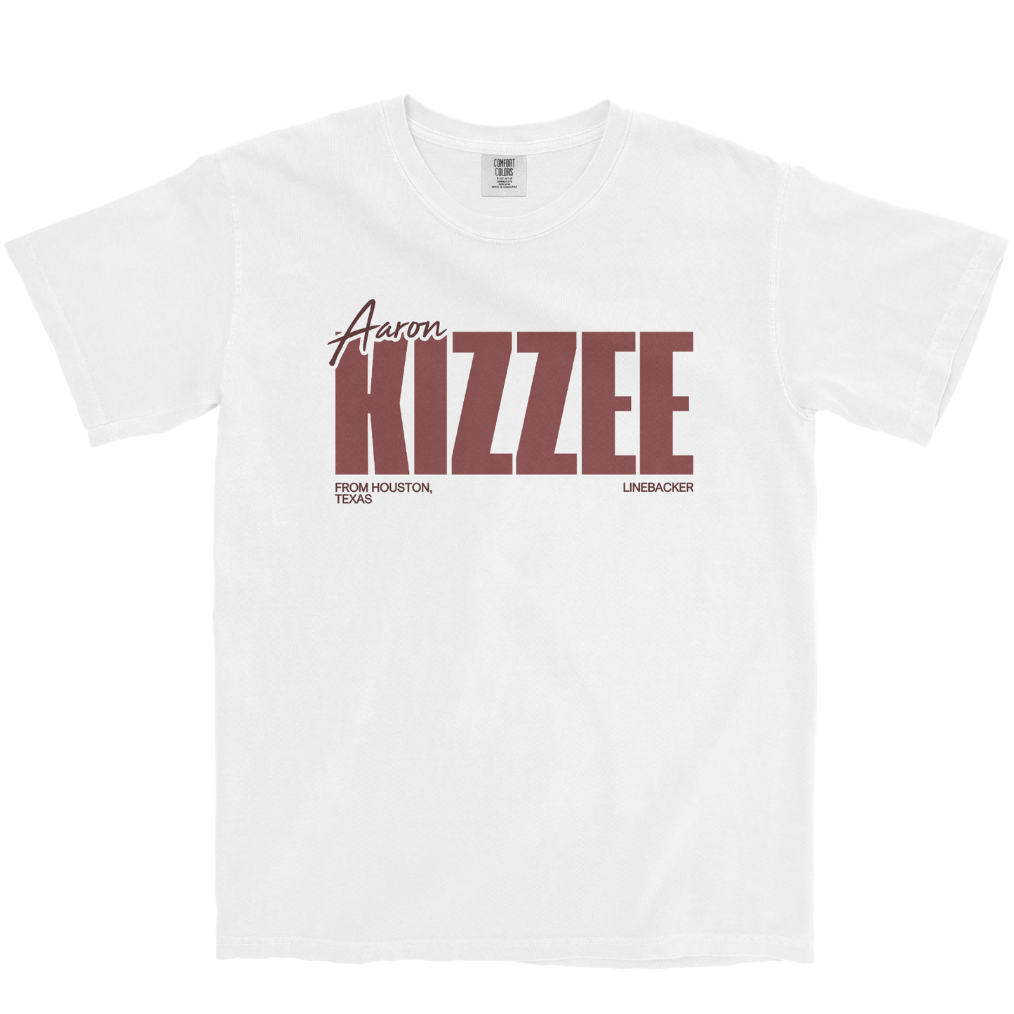 AARON KIZZEE CLASSIC WHITE TEE