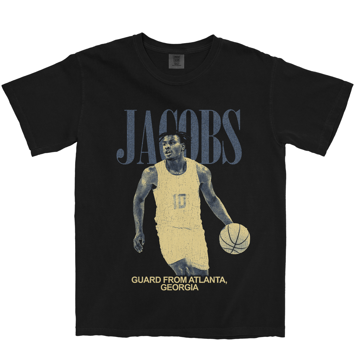 MJ JACOBS VINTAGE BLACK TEE