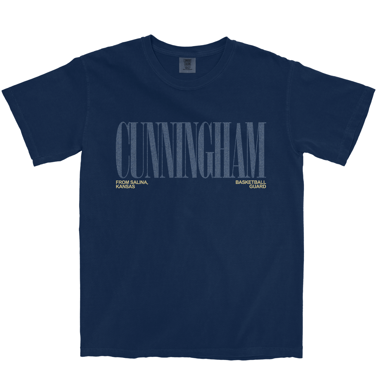 MYKAYLA CUNNINGHAM CLASSIC NAVY TEE