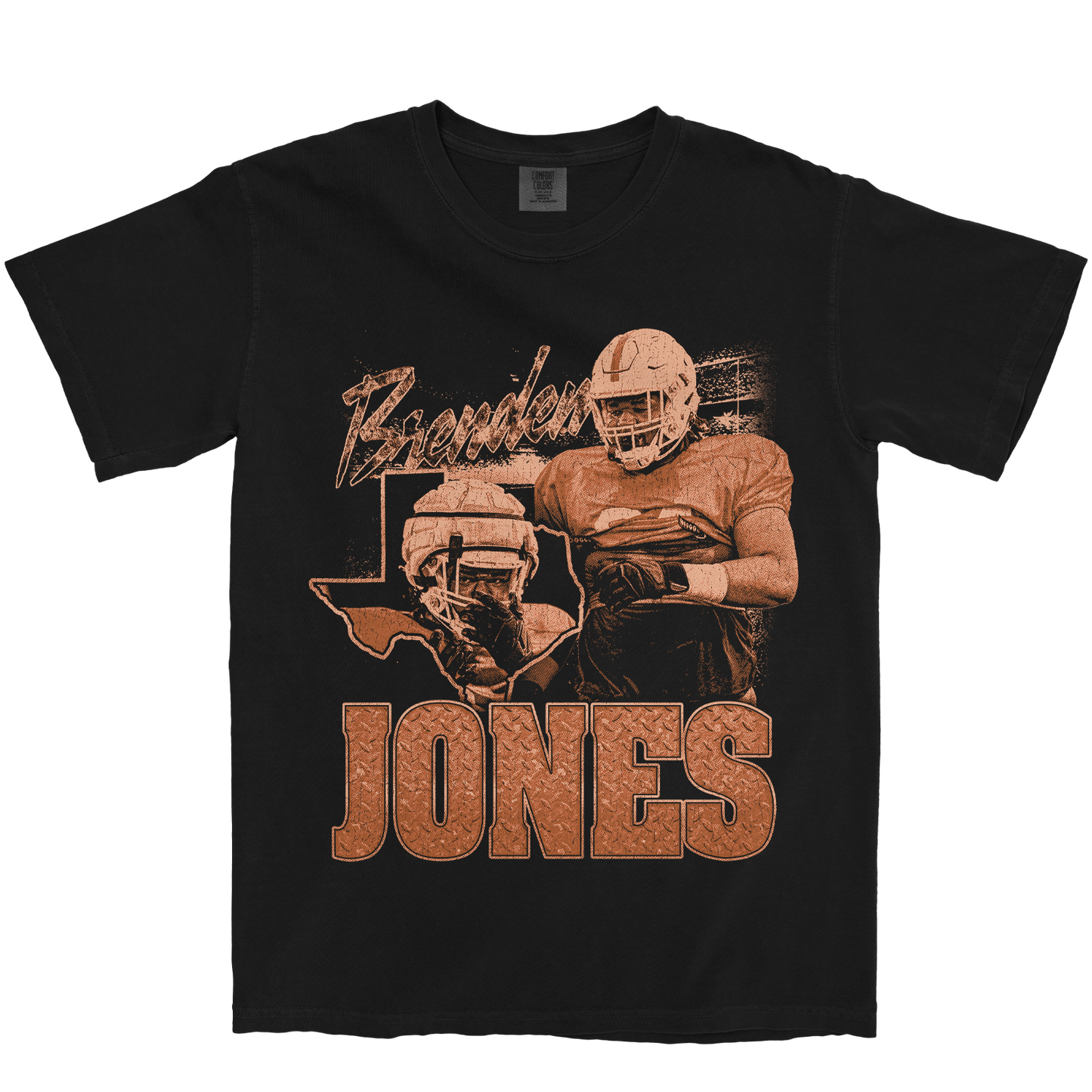 BRENDEN JONES GRAPHIC BLACK TEE