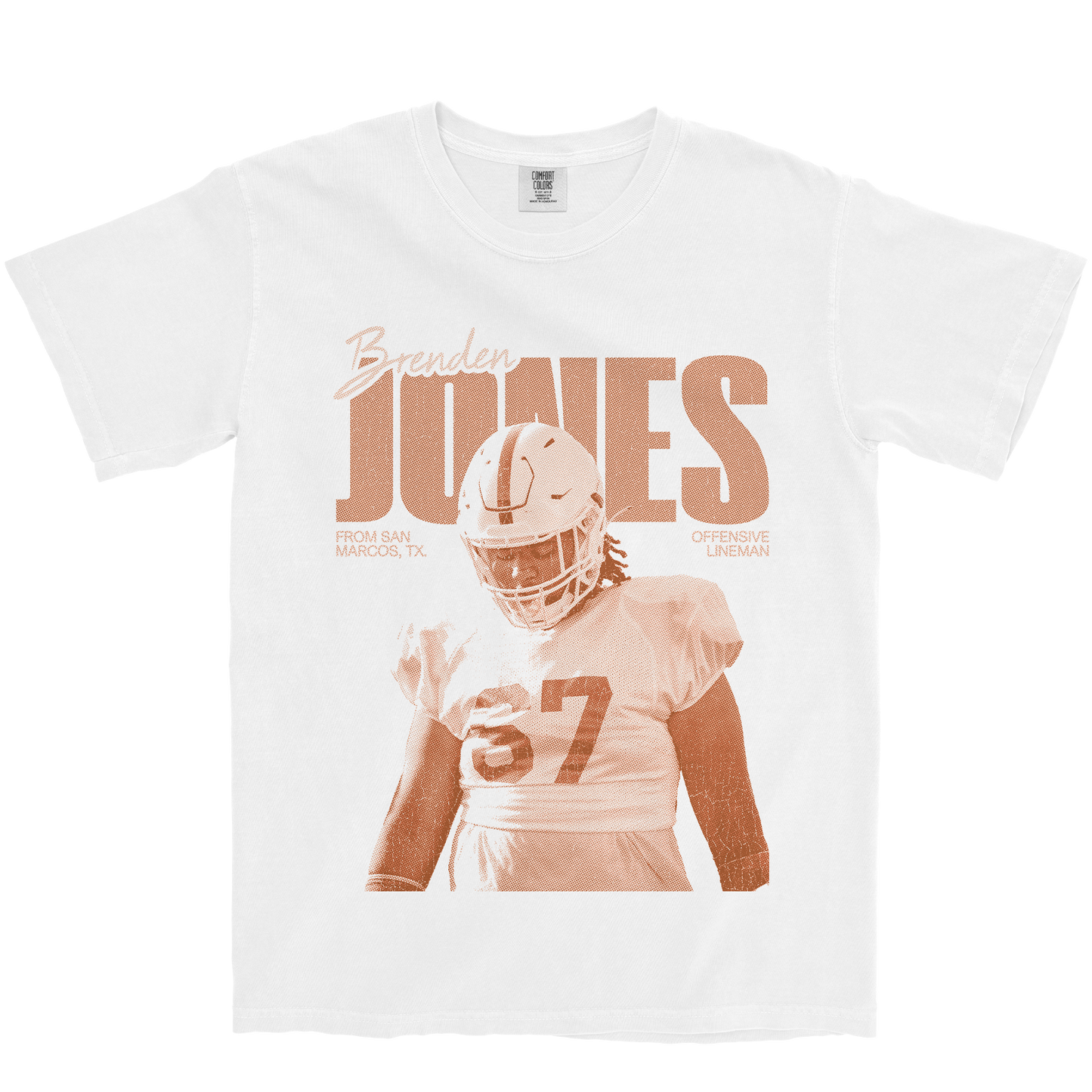 BRENDEN JONES VINTAGE WHITE TEE