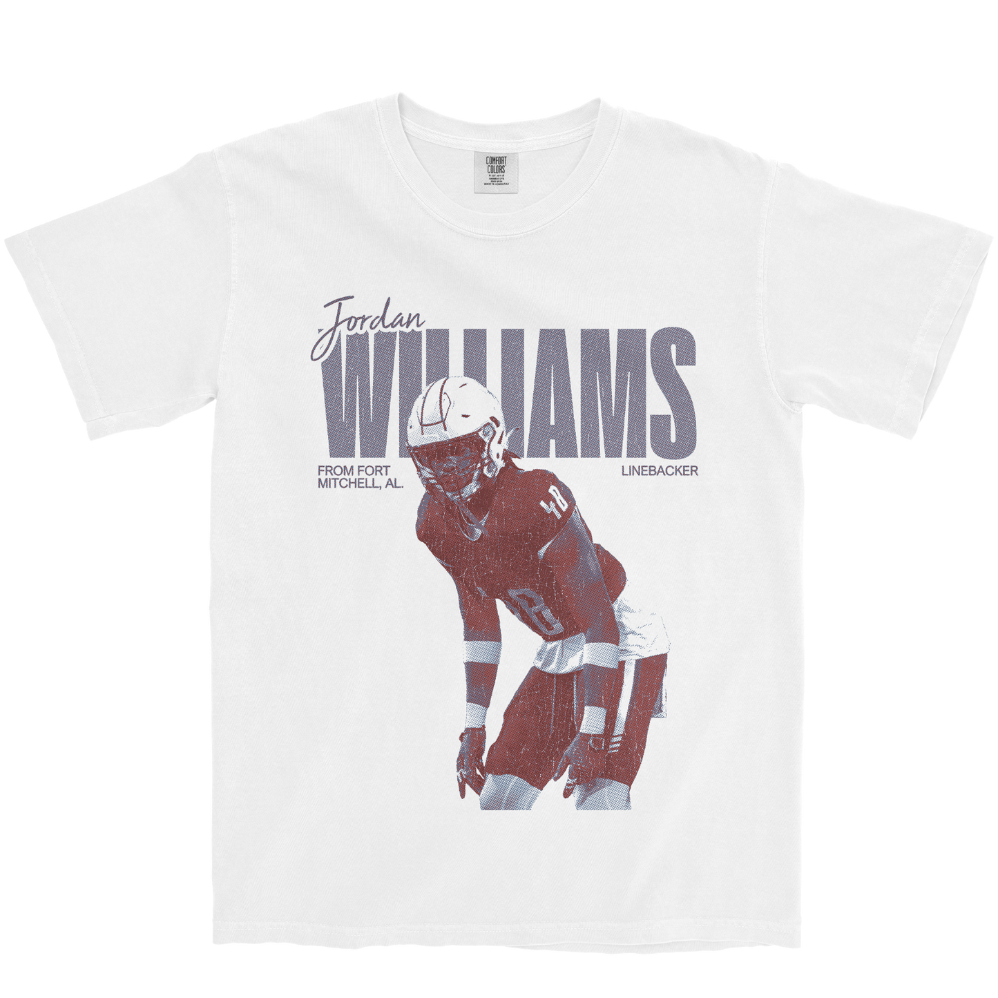 JORDAN WILLIAMS VINTAGE WHITE TEE