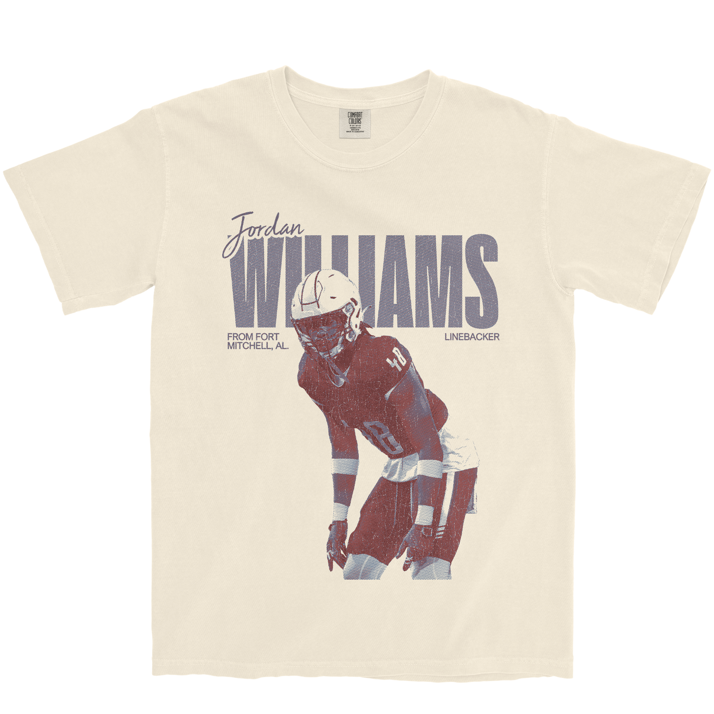 JORDAN WILLIAMS VINTAGE IVORY TEE
