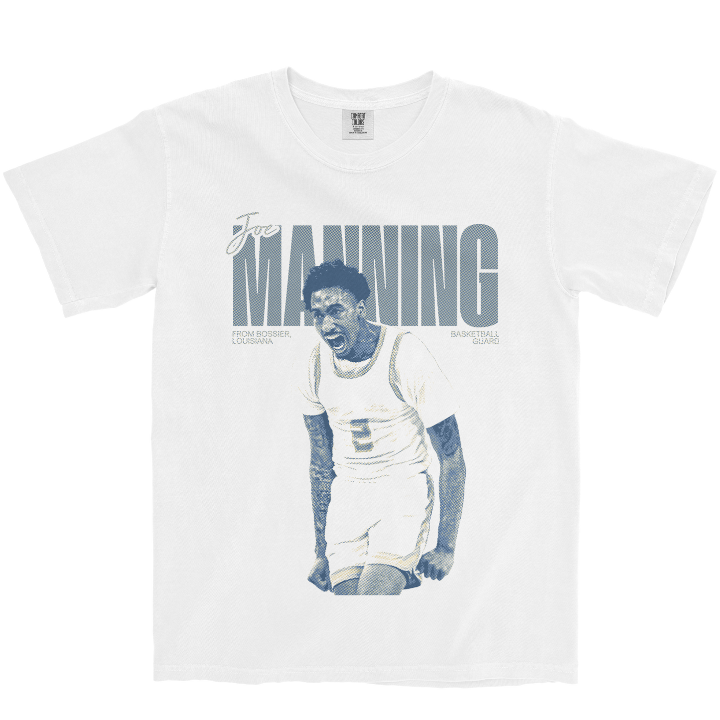 JOE MANNING VINTAGE WHITE TEE