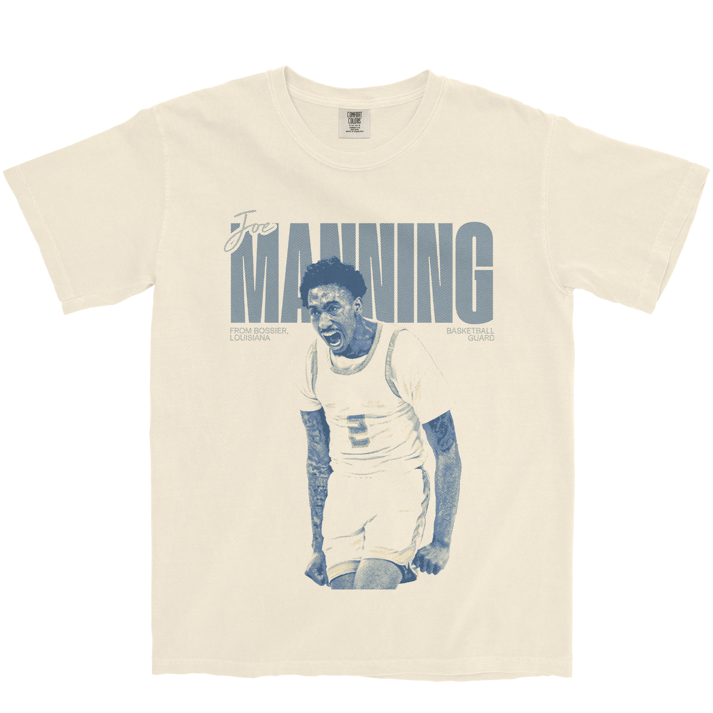 JOE MANNING VINTAGE IVORY TEE