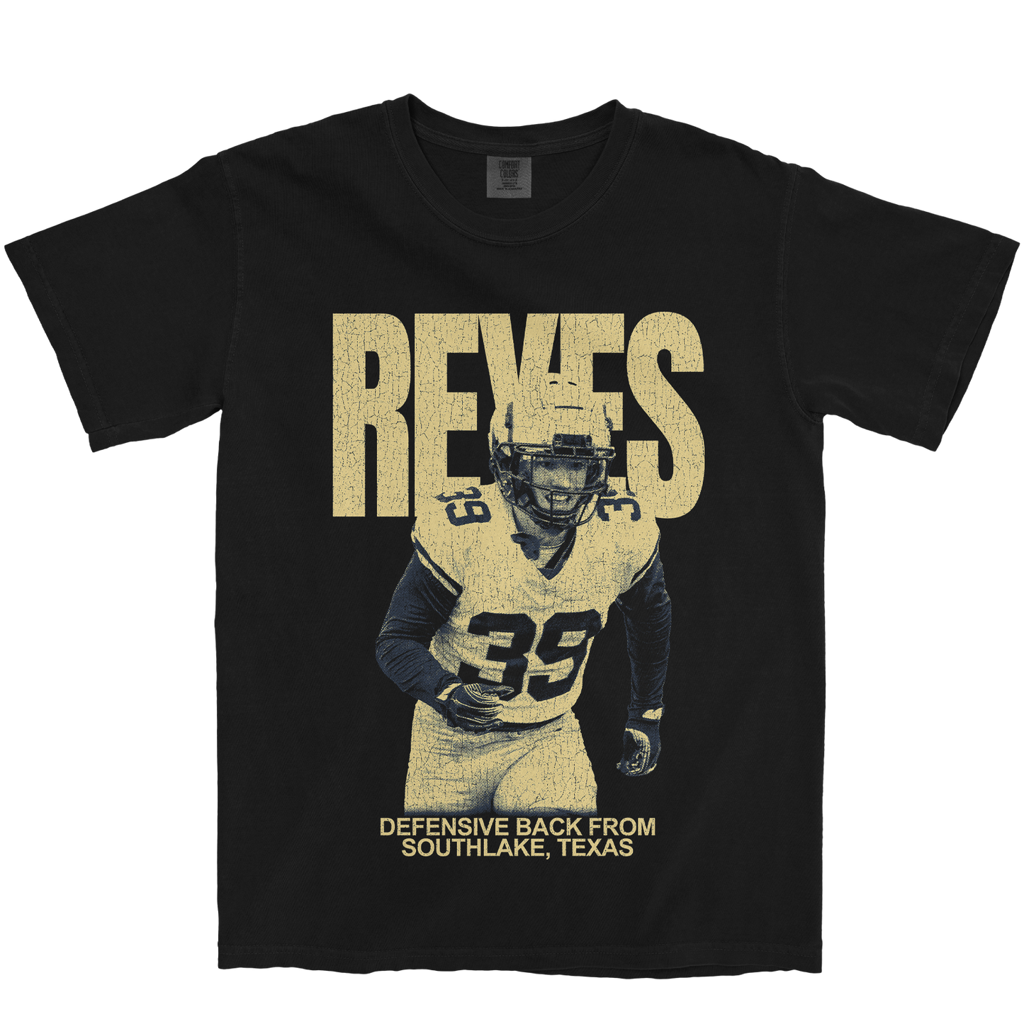 MAX REYES VINTAGE BLACK TEE