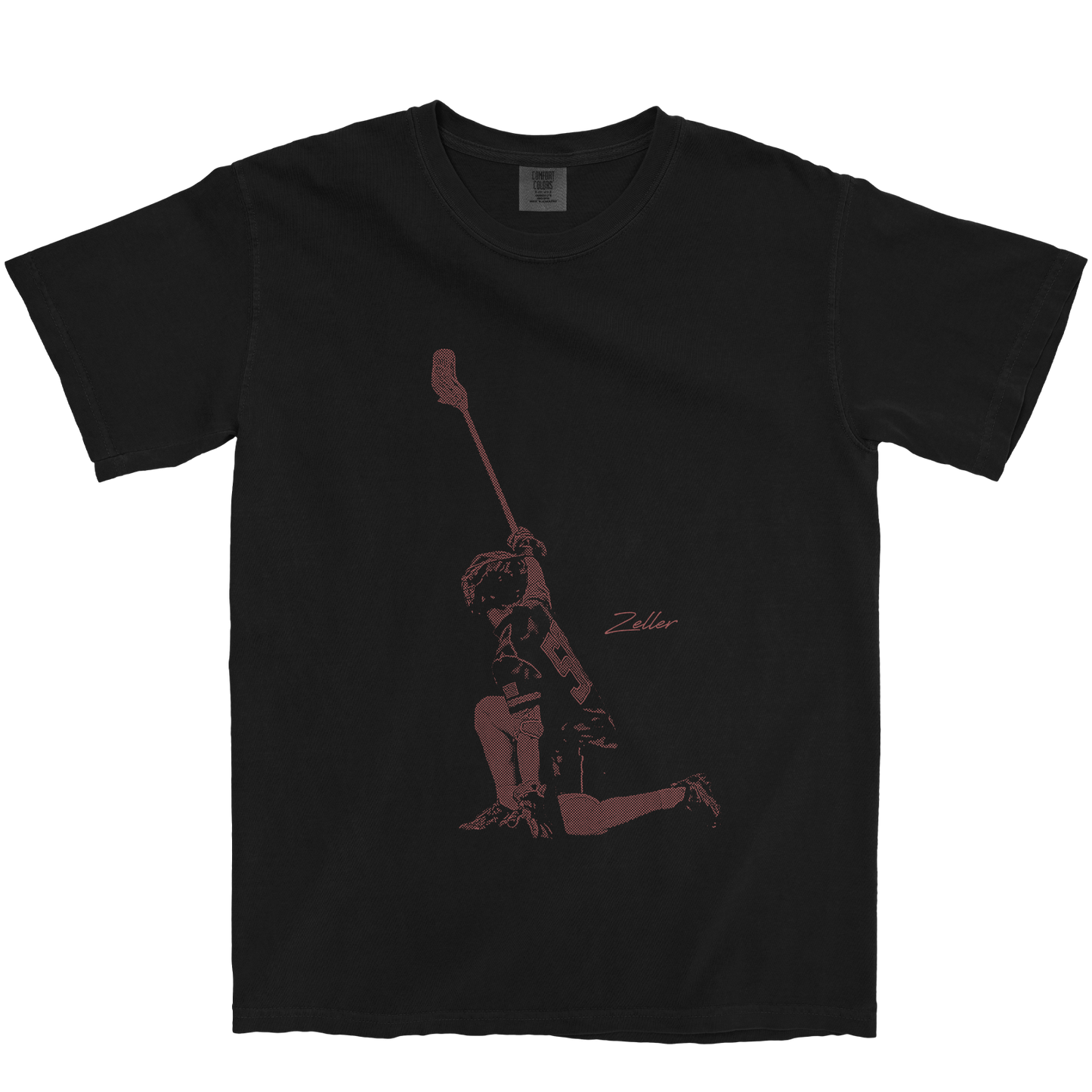 COLIN ZELLER SIGNATURE BLACK TEE