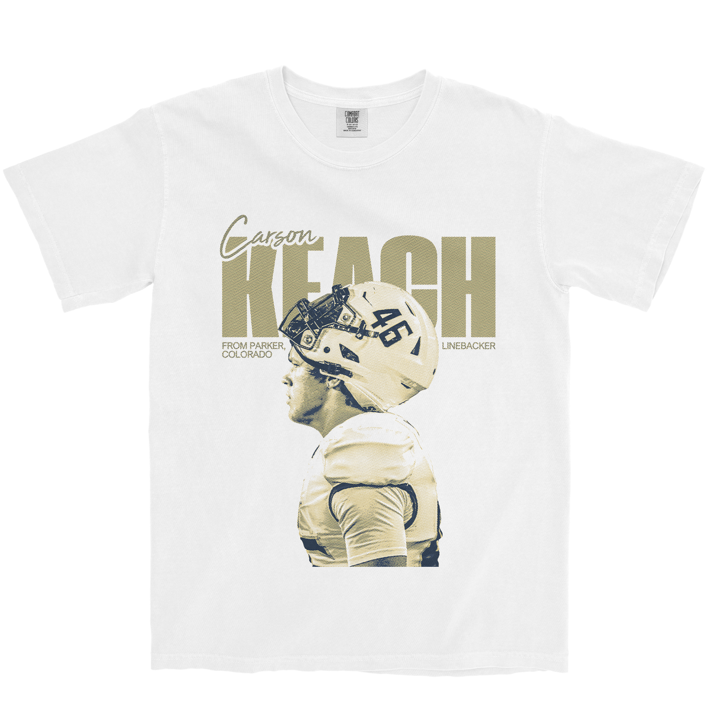 CARSON KEACH VINTAGE WHITE TEE