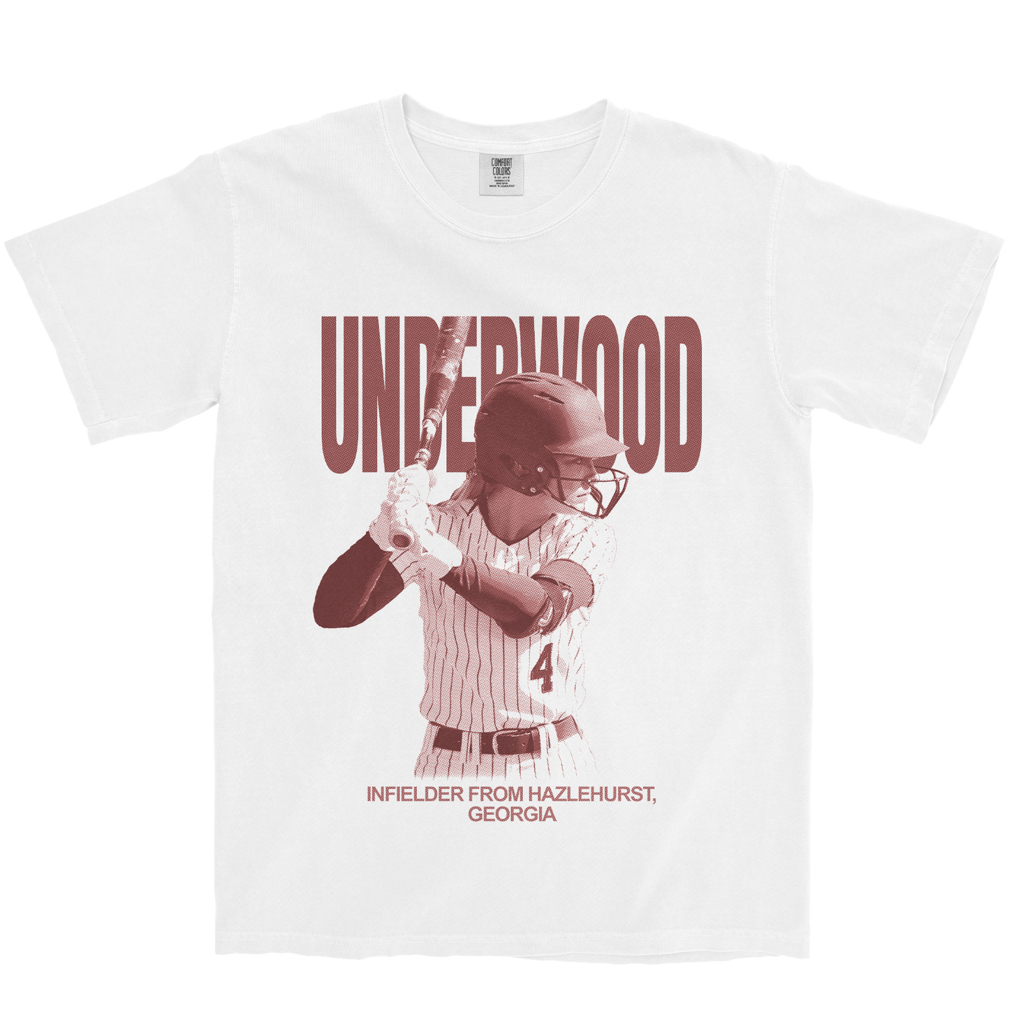 JACI UNDERWOOD VINTAGE WHITE TEE