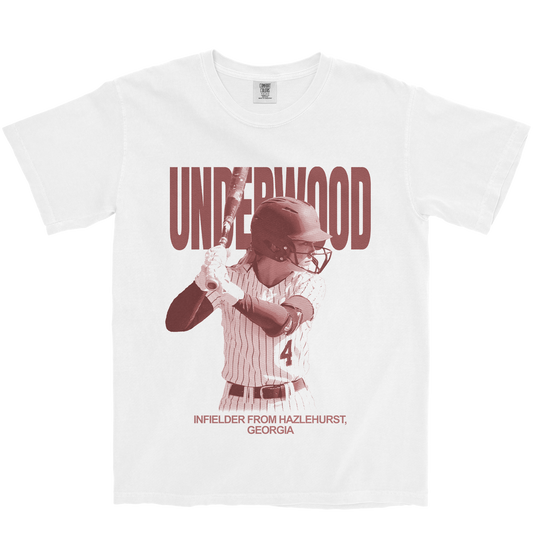 JACI UNDERWOOD VINTAGE WHITE TEE